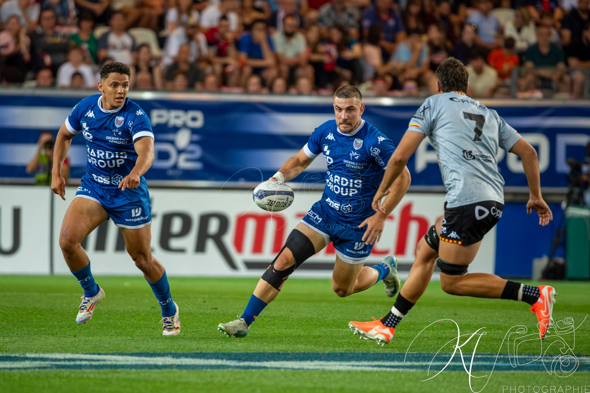  FC Grenoble Rugby - Provence - Rugby - FFR 2025 - PRO D2 -  1/2 Finale - Grenoble (38) vs (17) Provence (#PD225PD2GRPR5) Photo by: Karine Valentin | Siuxy Sports 2025-05-29