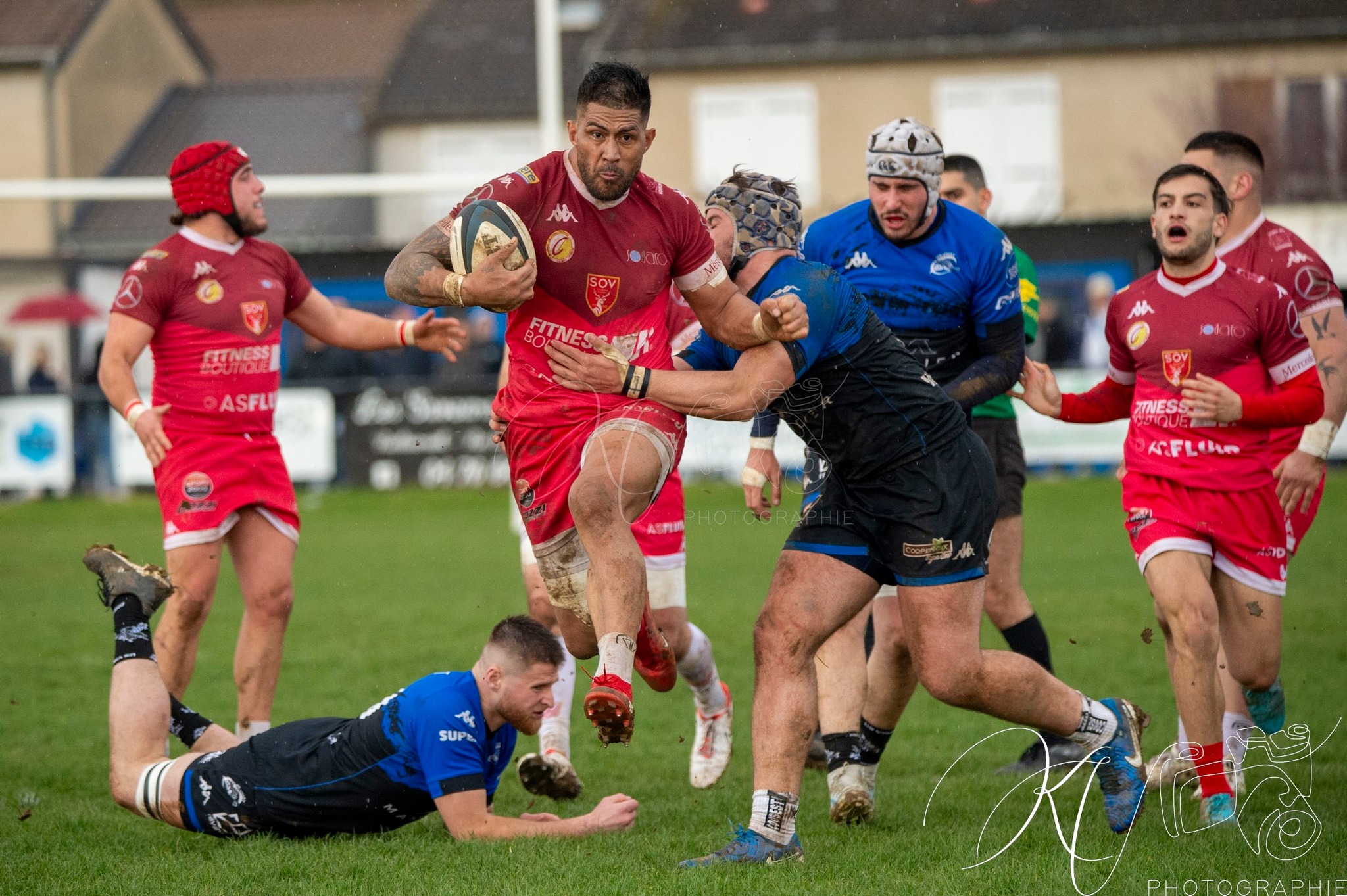  US Vinay - Stade Olympique Voironnais - Rugby - FFR 2025 - Féd 2 - US Vinay (24) vs (10) Stade Olympique Voironnais (#FFR25F2USVSOV03) Photo by: Karine Valentin | Siuxy Sports 2025-03-22