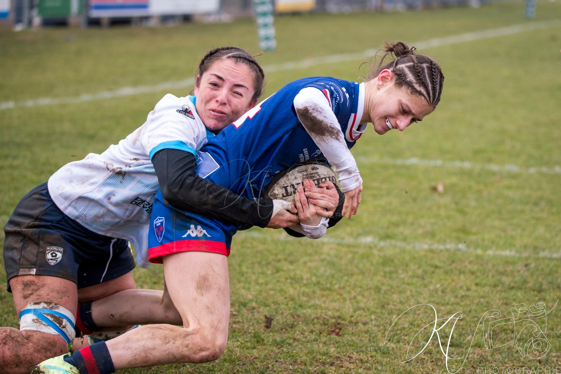  FC Grenoble Rugby - Montpellier Hérault Rugby - Rugby - FFR 2025 - U-18 Fém - Grenoble vs Montpellier (#FFR25U18GREMON1) Photo by: Karine Valentin | Siuxy Sports 2025-01-18