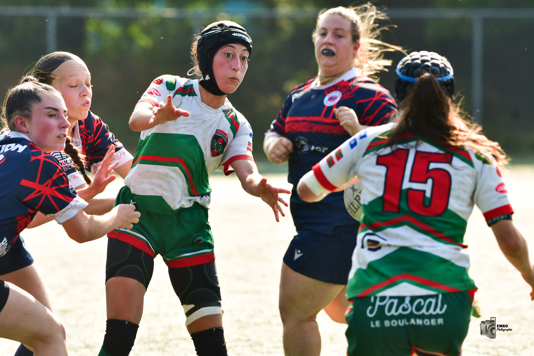  Rugby Club de Montréal - Braves de Trois-Rivières - Rugby - RQ 2025 - LPR2 F - Demi Finale - RCM (48) vs (14) Braves de Trois-Rivières (#RQ25LP2FRCMB8) Photo by: emso photo | Siuxy Sports 2025-08-09