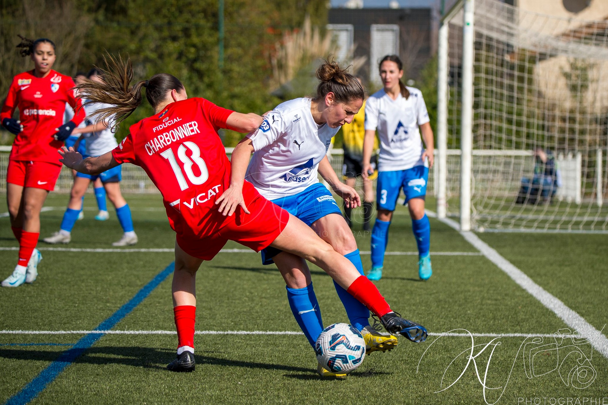  Grenoble Foot 38 - US Colomiers - Soccer - FFF 2025 - D3 FÉMININE - Grenoble Foot 38 (1) vs (1) US Colomiers (#FFF25D3FG38USC02) Photo by: Karine Valentin | Siuxy Sports 2025-02-16