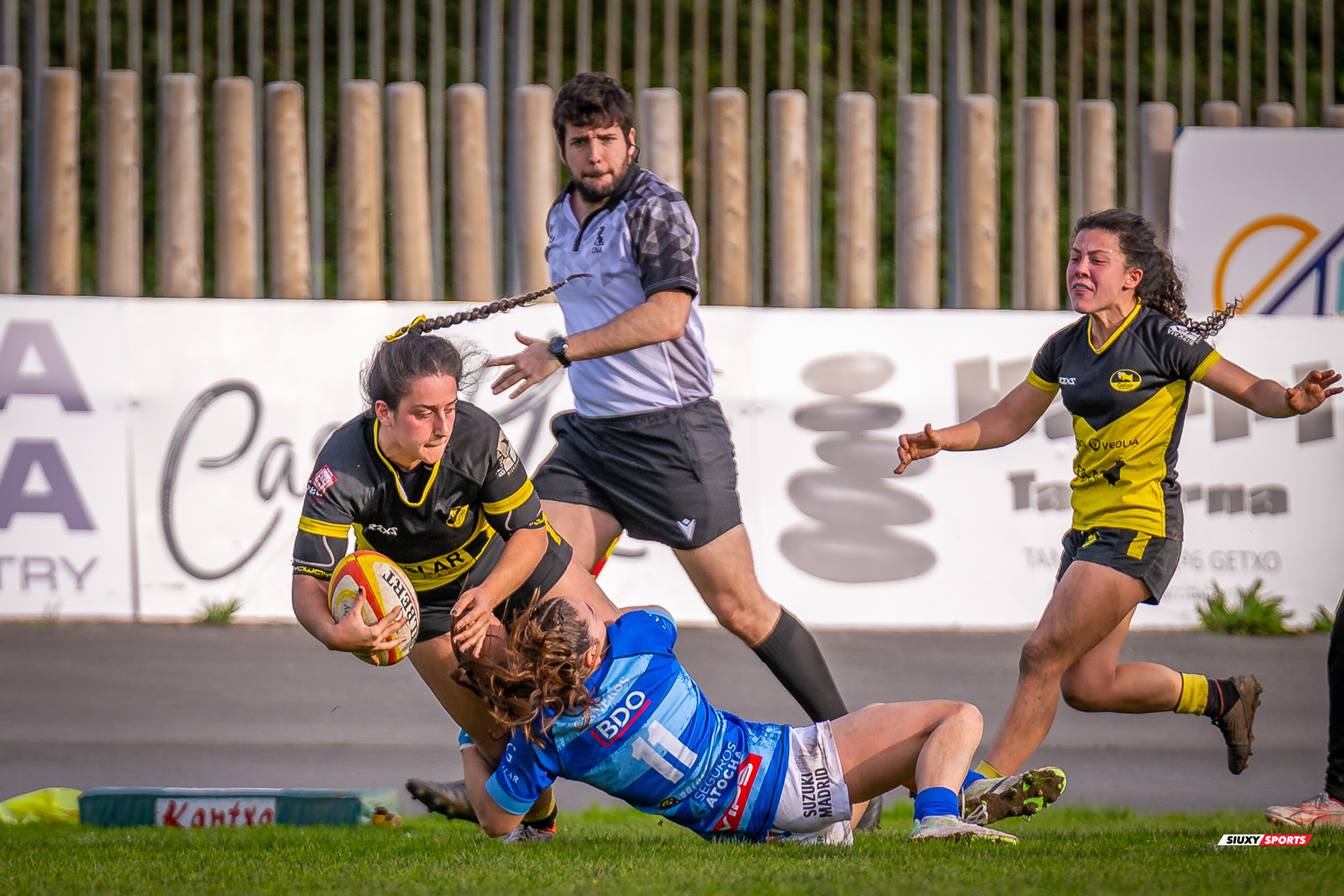  Getxo Artea Rugby Taldea - Club de Rugby Cisneros - Rugby - FER 2025 - LIGA IBERDROLA - GETXO NESKAK (39) vs (10) Cisneros (#FER25LIGNCI02) Photo by: Fredy Monfoto | Siuxy Sports 2025-02-15