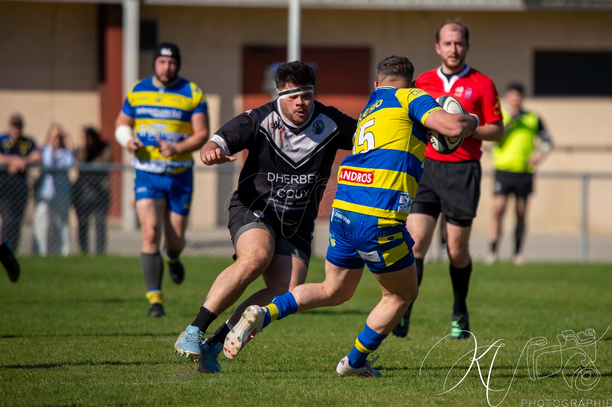  Rugby Club de Seyssins - Bassin de Crussol Rugby - Rugby - FFR 2025 - Féd 3 - RC de Seyssins (33) vs (31) Bassin de Crussol (#FFR25F3RCSBC04) Photo by: Karine Valentin | Siuxy Sports 2025-04-06
