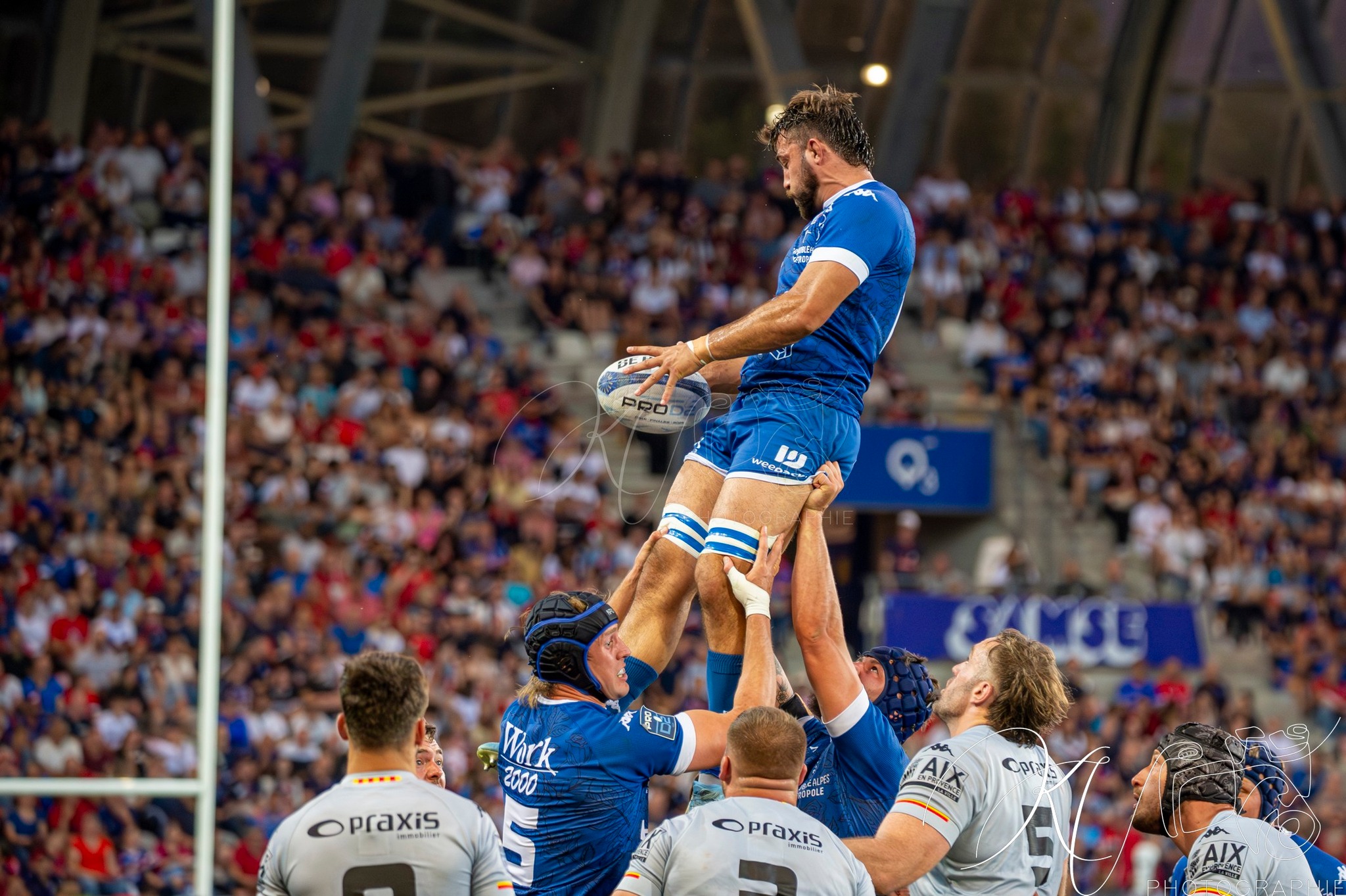  FC Grenoble Rugby - Provence - Rugby - FFR 2025 - PRO D2 -  1/2 Finale - Grenoble (38) vs (17) Provence (#PD225PD2GRPR5) Photo by: Karine Valentin | Siuxy Sports 2025-05-29