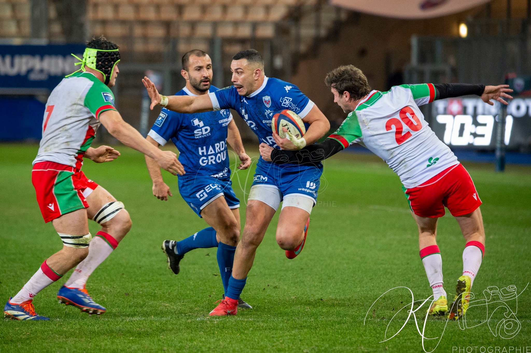  FC Grenoble Rugby - Biarritz - Rugby - FFR 2025 - Pro D2 - FC Grenoble Rugby (33) vs (17) Biarritz (#PD225PD2FCGBIA01) Photo by: Karine Valentin | Siuxy Sports 2025-01-24