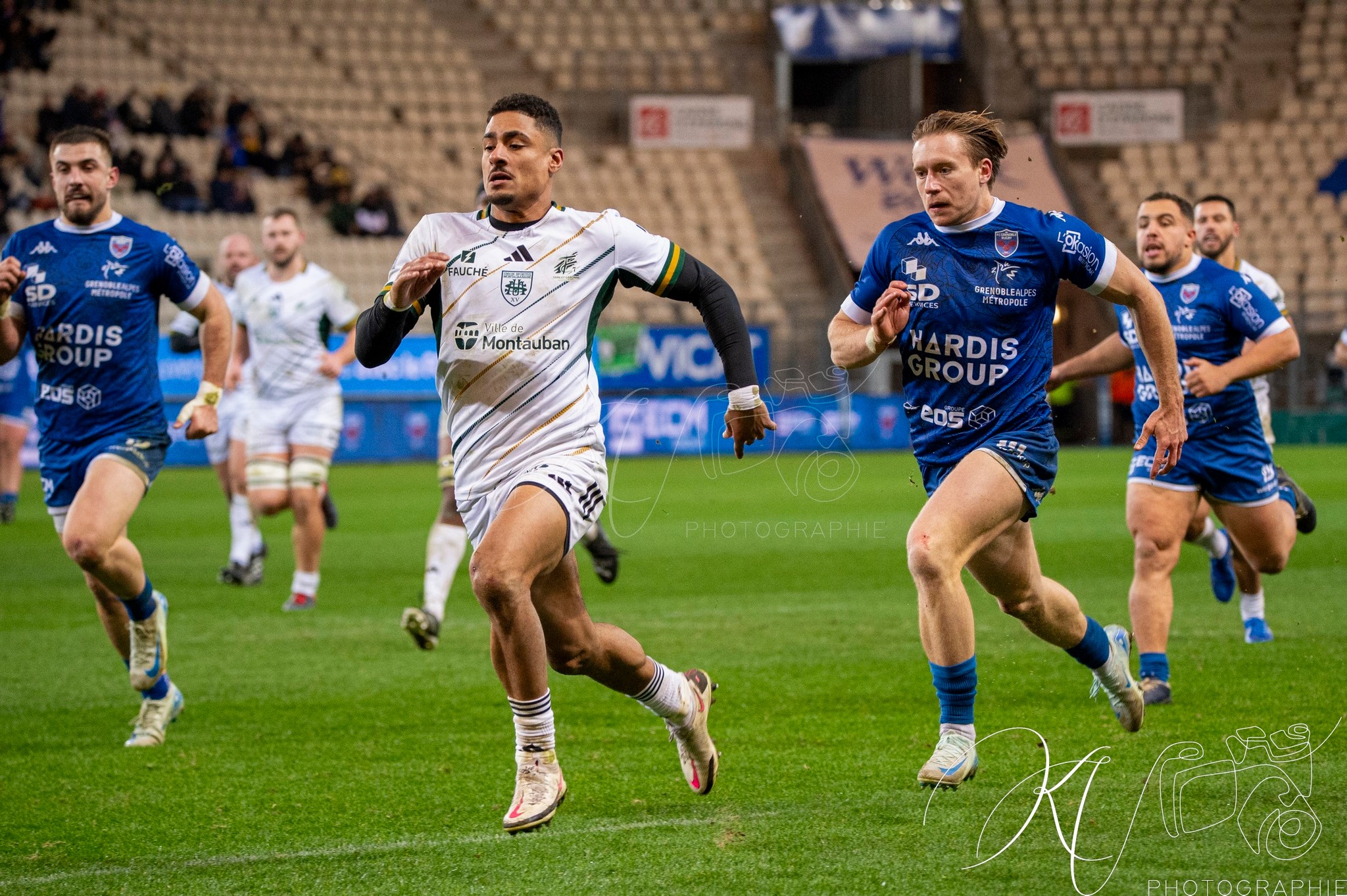 Stéphane AHMED -  FC Grenoble Rugby - US Montauban - Rugby - FFR 2025 - Pro D2 - FC Grenoble Rugby (35) vs (15) US Montauban (#PD225PD2FCGUSB01) Photo by: Karine Valentin | Siuxy Sports 2025-01-09