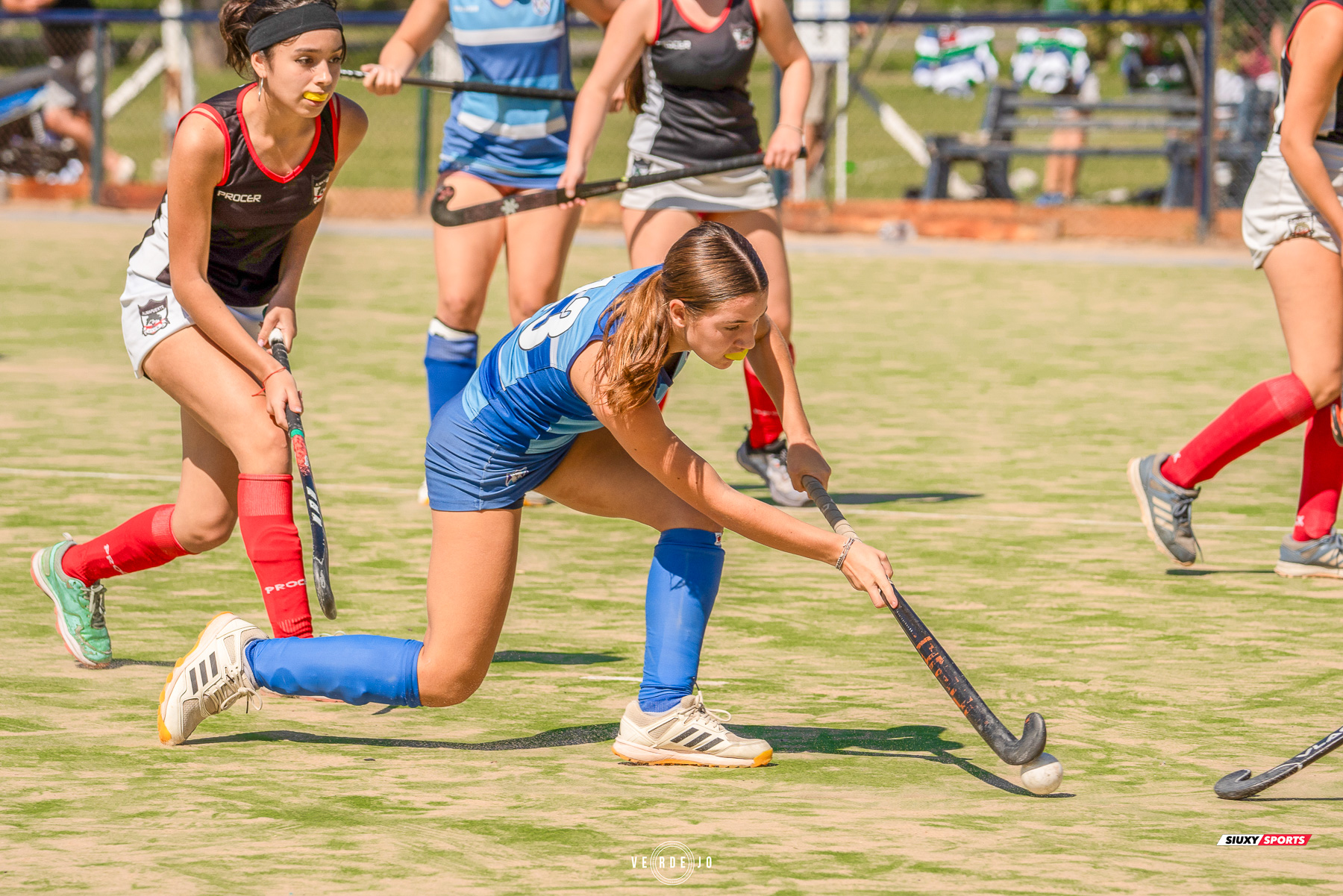  Luján Rugby Club - Club S. C. y D. Almafuerte - Field hockey - AAHCBS 2025 - Lujan vs Almafuerte Hockey (1ra, Inter, 6ta) (#AAHCBS25LA04) Photo by: Ignacio Verdejo | Siuxy Sports 2025-04-05
