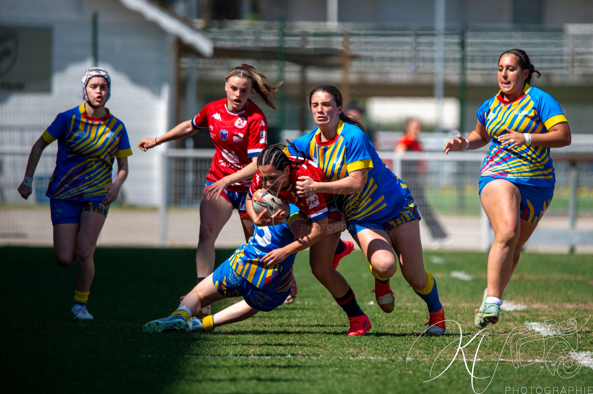  FC Grenoble Rugby - Provence - Rugby - FFR 2025 - U-18 Fém - Grenoble vs Provence (#FFR25U18GREPRO4) Photo by: Karine Valentin | Siuxy Sports 2025-04-05