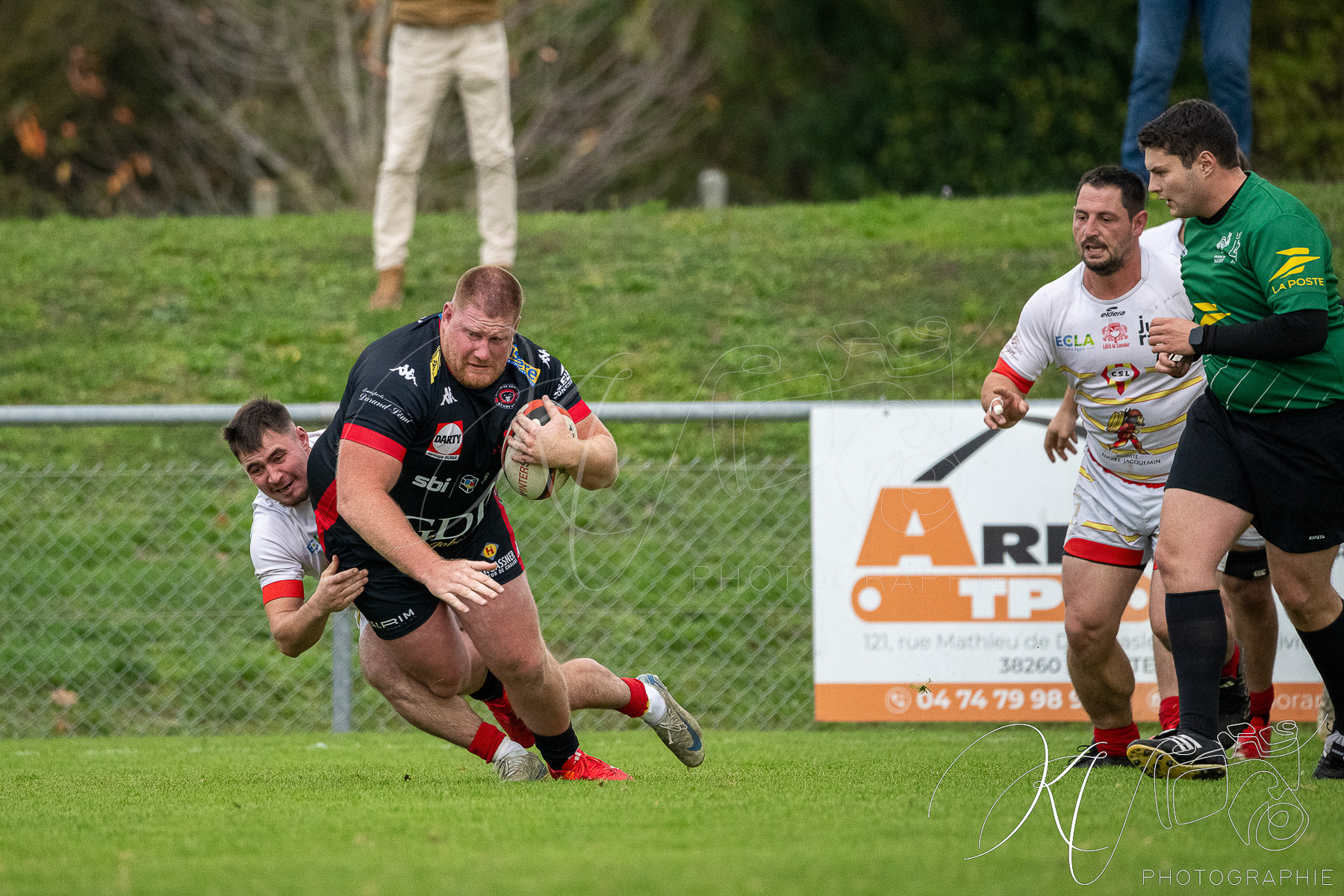  Bièvre Saint-Geoirs RC - Cercle Sportif Lédonien - Rugby - FFR 2025 - Équipe 1 - Bièvre St-Georges vs Cercle Sportif Lédonien (#FFR25RBGCDL11) Photo by: Karine Valentin | Siuxy Sports 2025-10-25