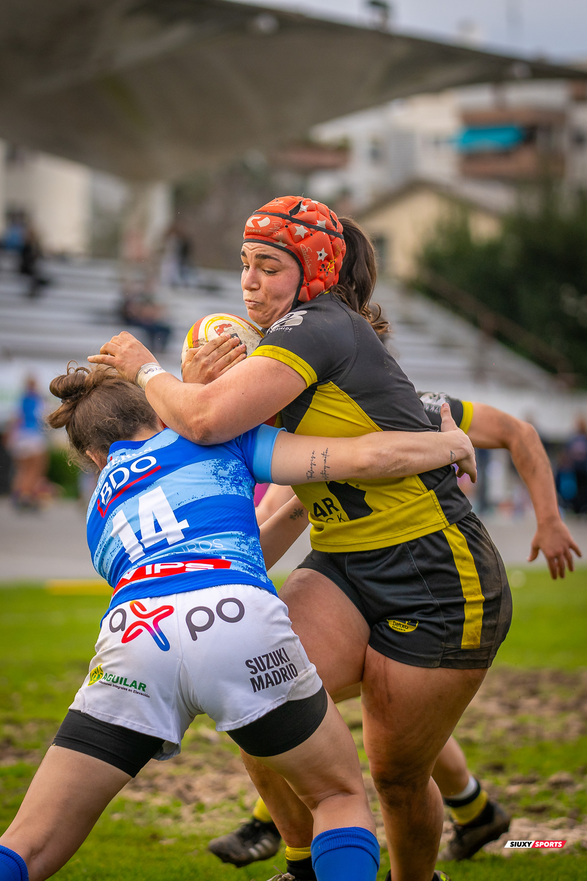  Getxo Artea Rugby Taldea - Club de Rugby Cisneros - Rugby - FER 2025 - LIGA IBERDROLA - GETXO NESKAK (39) vs (10) Cisneros (#FER25LIGNCI02) Photo by: Fredy Monfoto | Siuxy Sports 2025-02-15