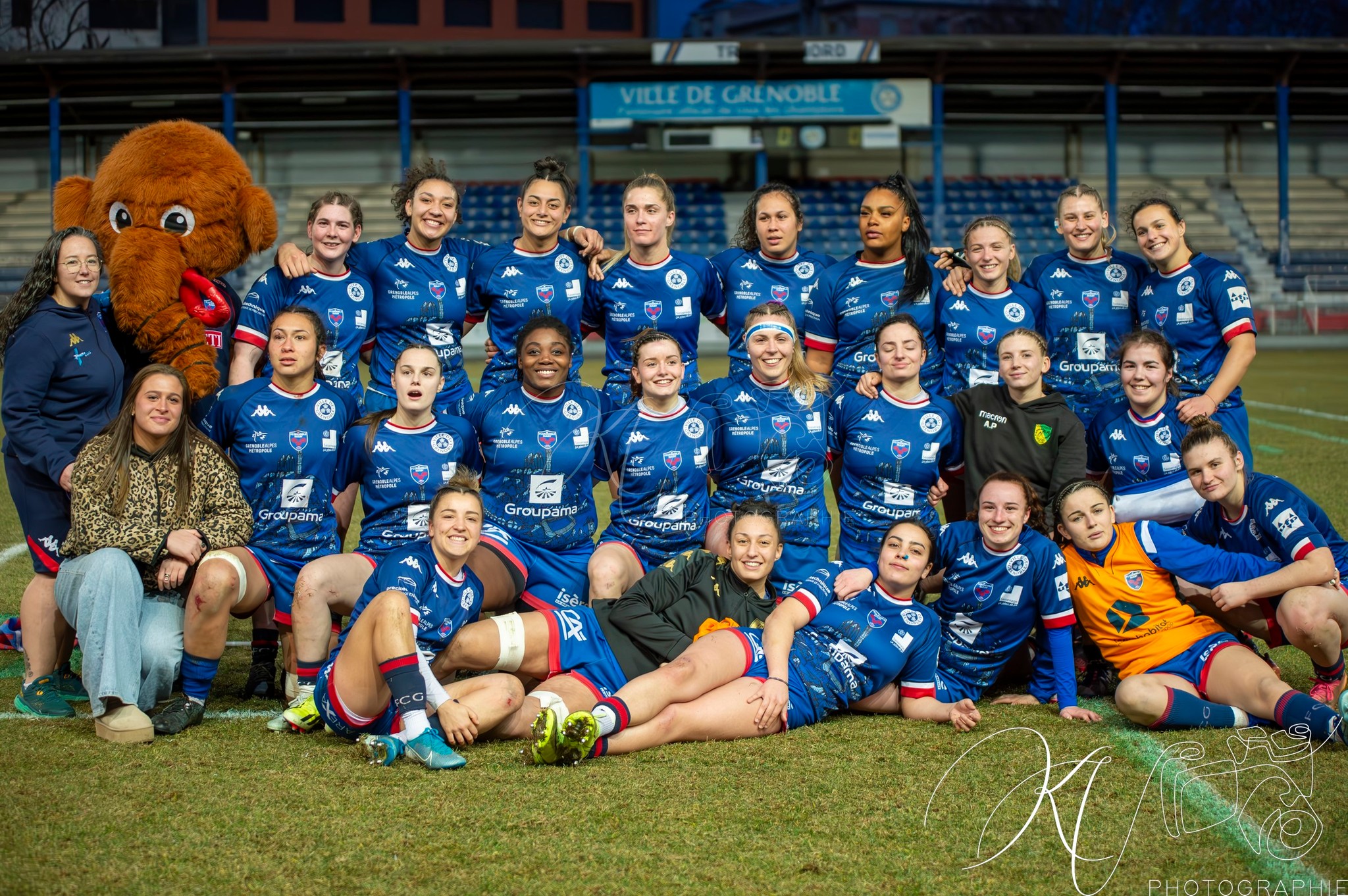  FC Grenoble Rugby - AC Bobigny 93 Rugby - Rugby - FFR 2025 - Élite 1 - Amazones (29) vs (14) Bobigny (#FFR25E1FCGBO01) Photo by: Karine Valentin | Siuxy Sports 2025-01-26