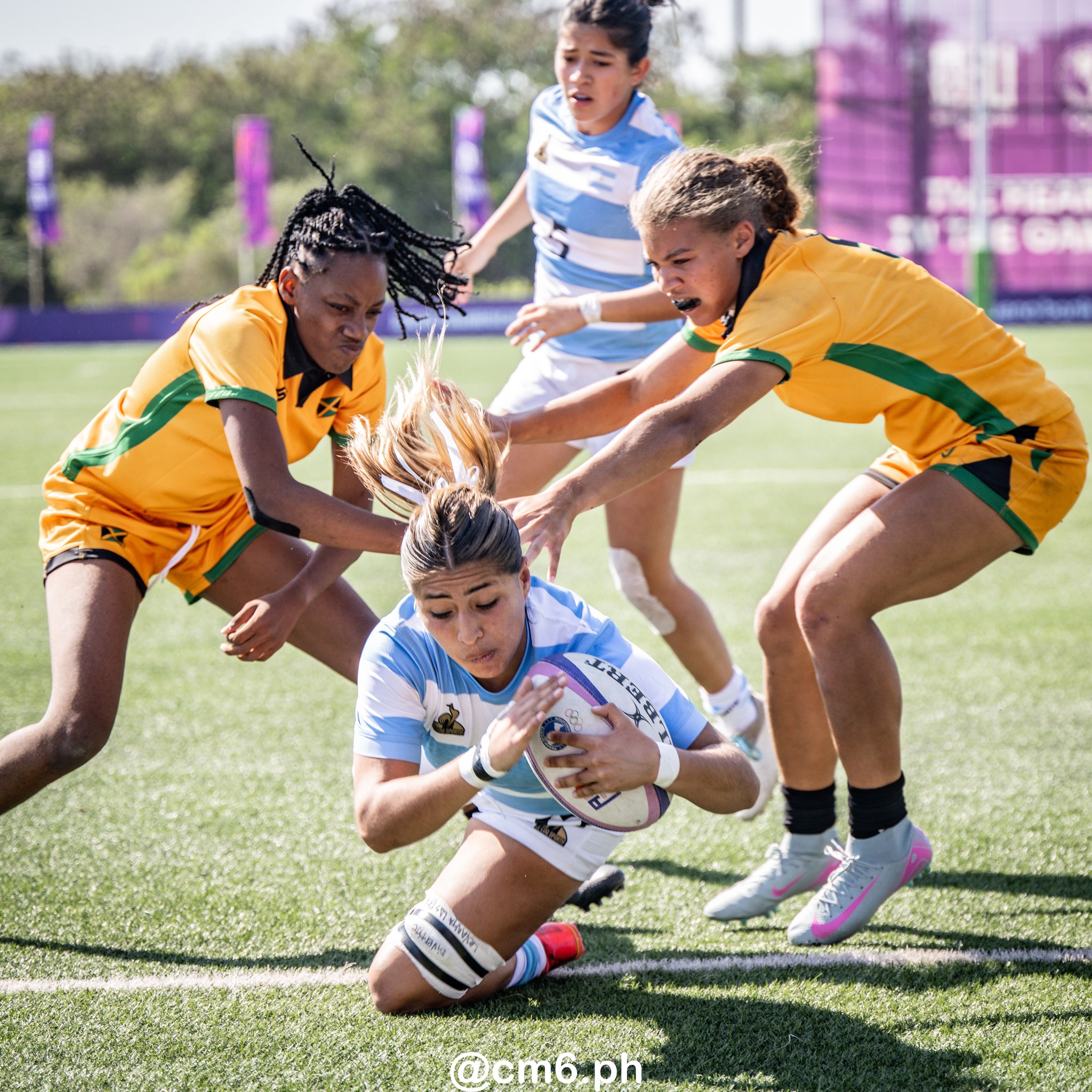  Selección Argentina de Rugby 7 Junior -  - Rugby - Yaguaretés 7's - Juegos Panamericanos Junior de Asunción (#JP2025YAGI7) Photo by: Christian Mas | Siuxy Sports 2025-08-17