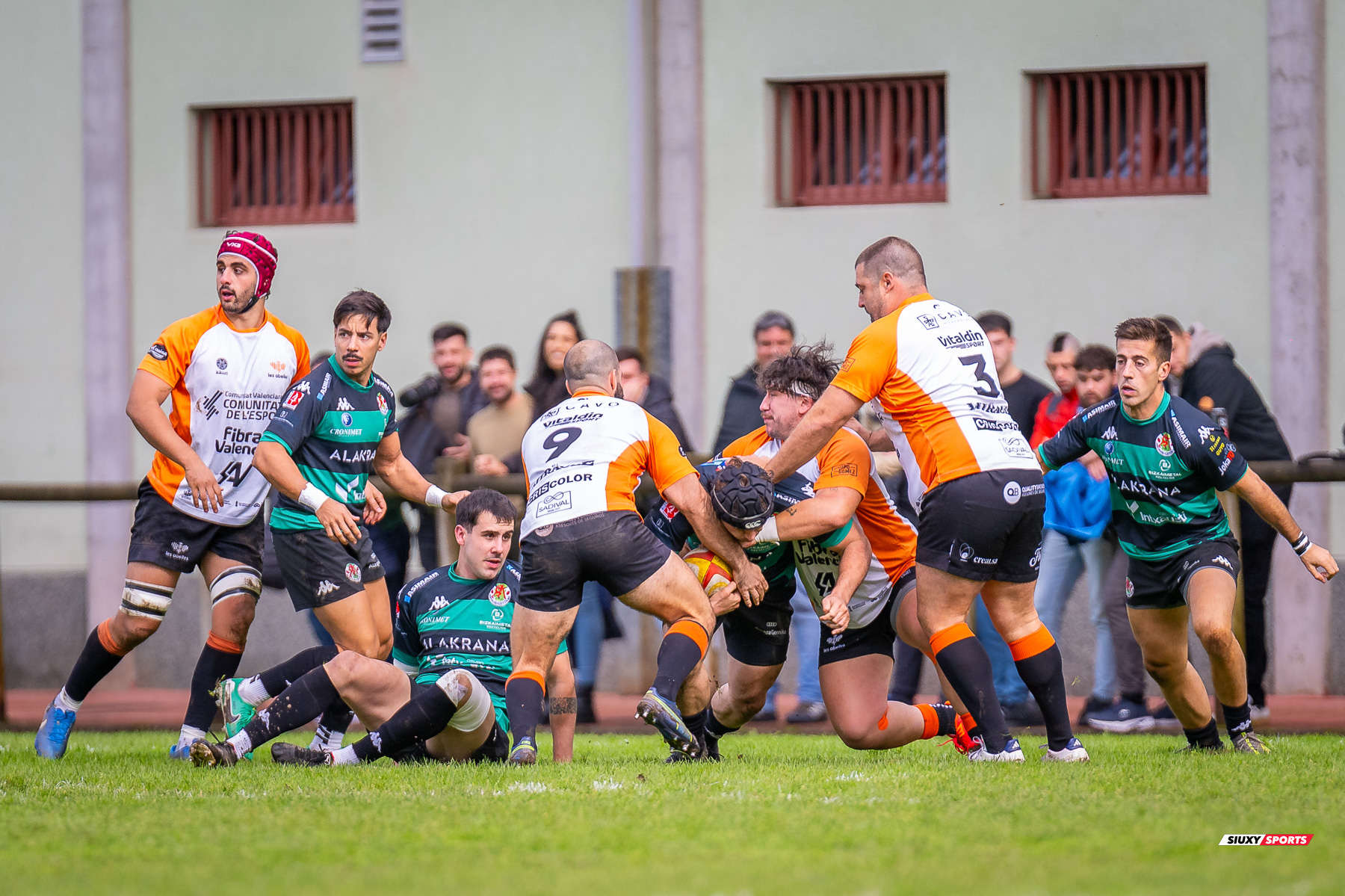 Gernika Rugby Taldea - Club de Rugby Les Abelles - Rugby - FER 2025 - Gernika RT vs Club de Rugby Les Abelles (#FER25GRTLA10) Photo by: Fredy Monfoto | Siuxy Sports 2025-10-26