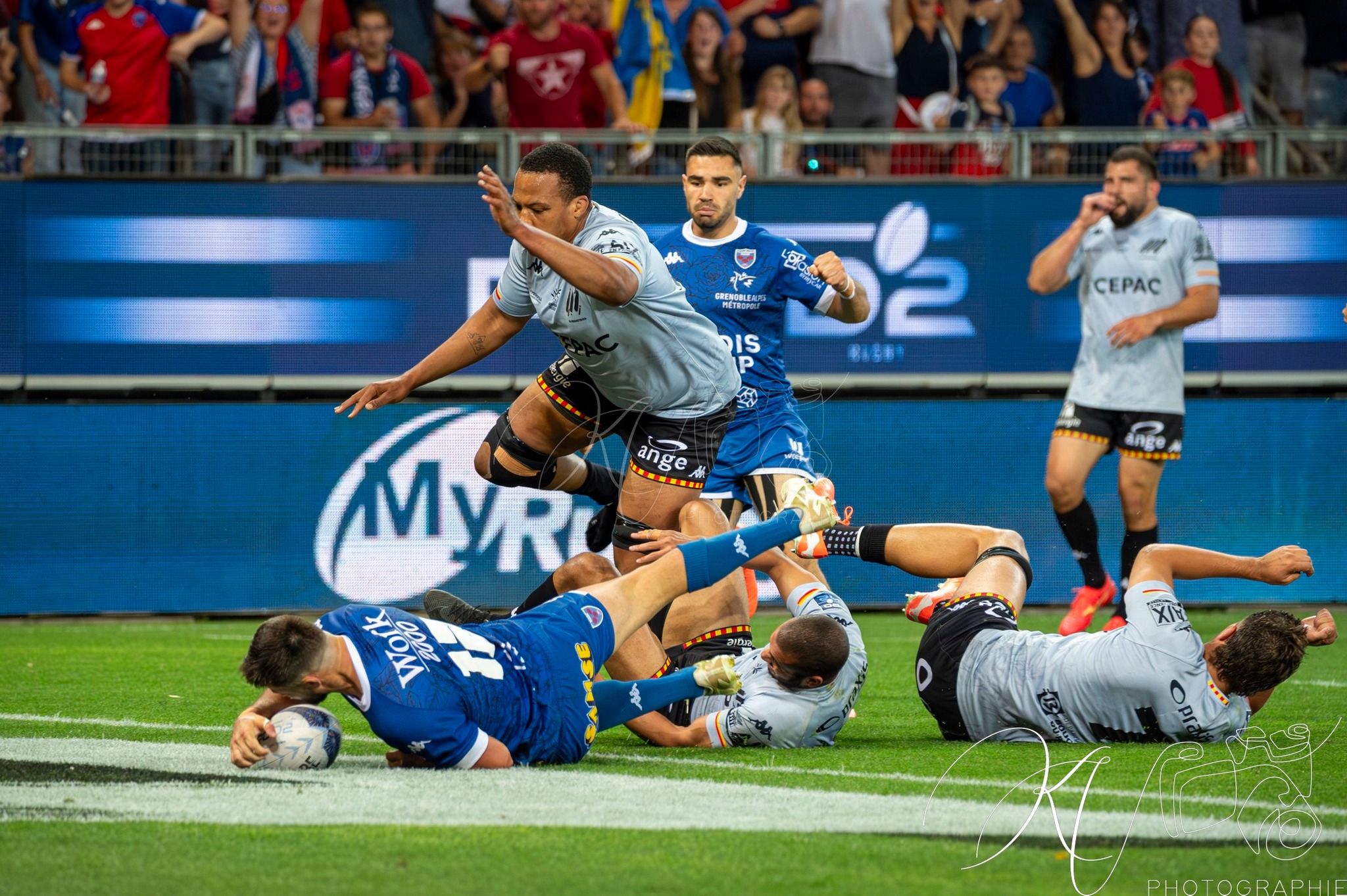  FC Grenoble Rugby - Provence - Rugby - FFR 2025 - PRO D2 -  1/2 Finale - Grenoble (38) vs (17) Provence (#PD225PD2GRPR5) Photo by: Karine Valentin | Siuxy Sports 2025-05-29