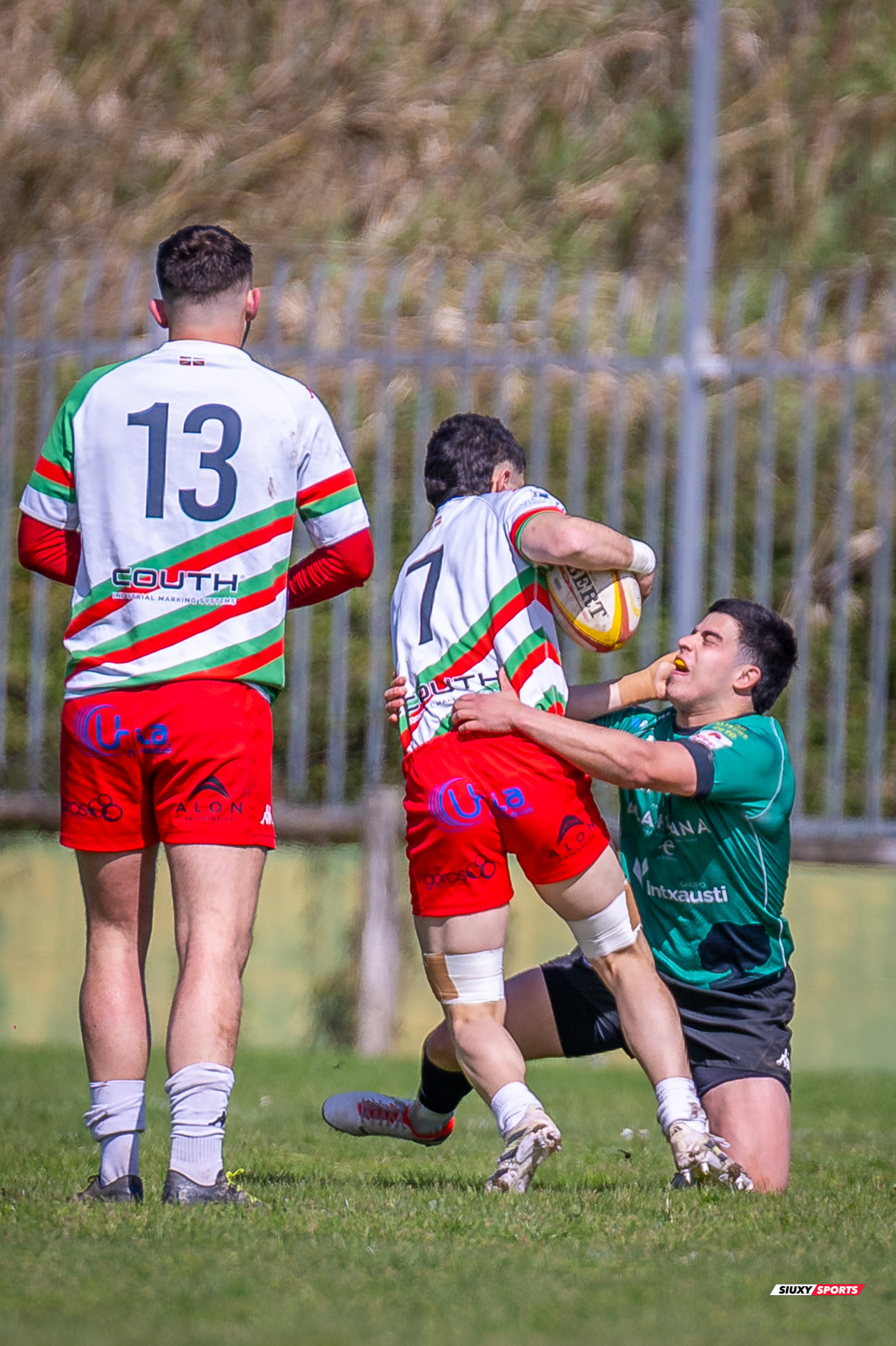  Gernika Rugby Taldea - Hernani Club Rugby Elkartea - Rugby - FER 2025 - DHB - Gernika (49) vs (15) CMO Hernani (#FER25DHBGERHER03) Photo by: Fredy Monfoto | Siuxy Sports 2025-03-30