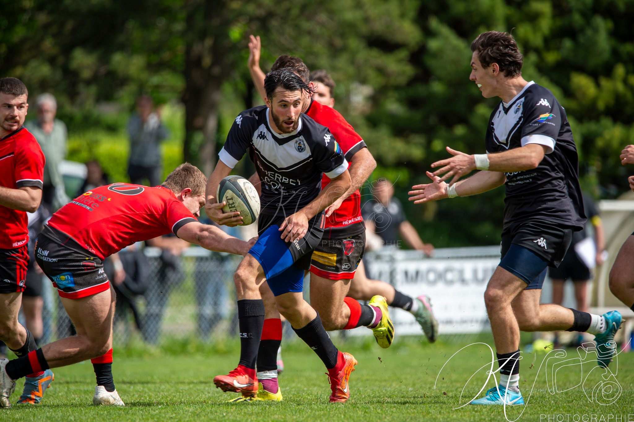  Rugby Club de Seyssins - Corbières XV - Rugby - FFR 2025 - Féd 3 - RC de Seyssins (40) vs (30) Corbières XV (#FFR25F3RCSCXV4) Photo by: Karine Valentin | Siuxy Sports 2025-04-27