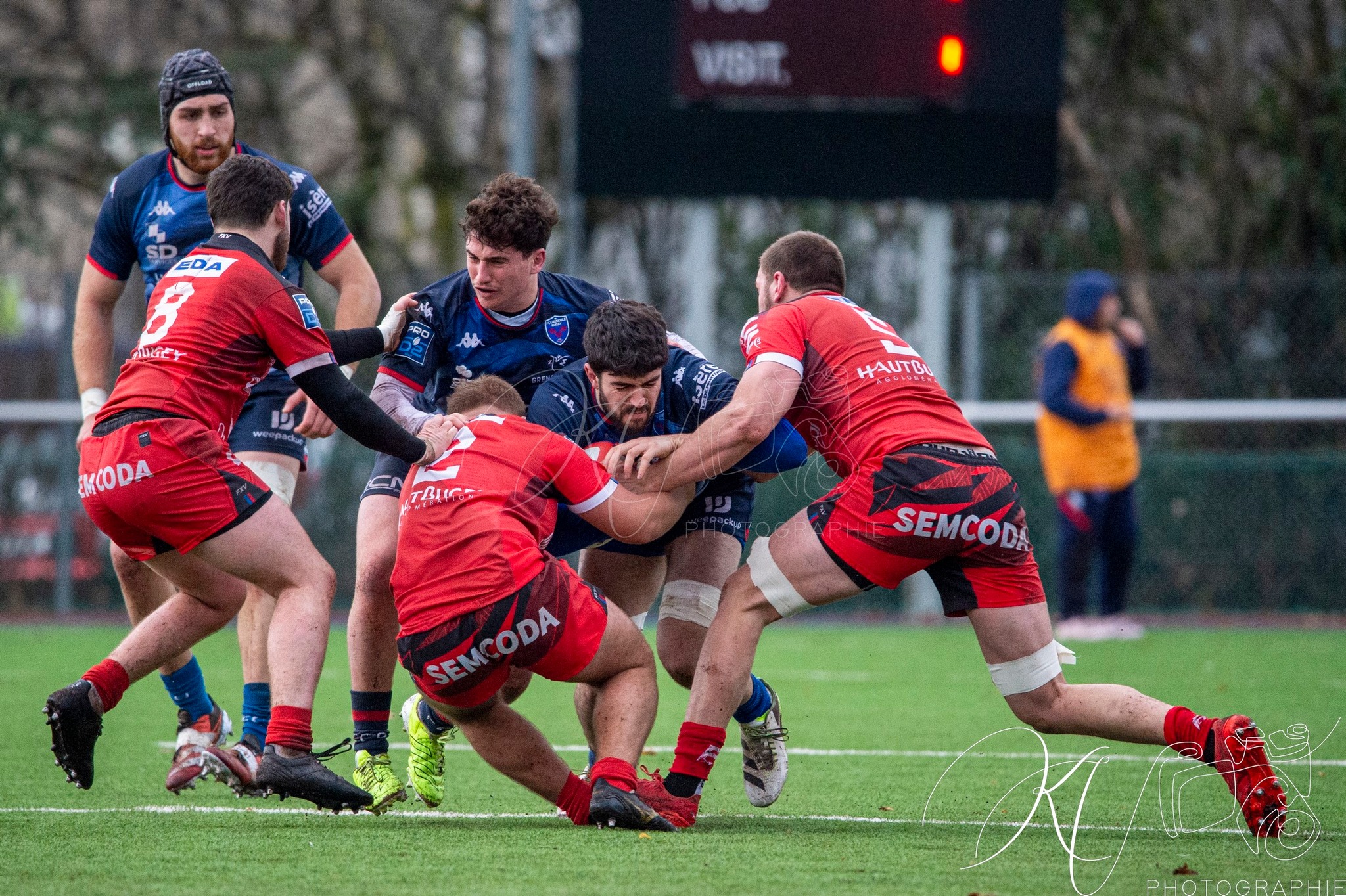  FC Grenoble Rugby - US Oyonnax Rugby - Rugby - FFR 2025 - Espoirs - FC Grenoble vs US Oyonnax Rugby (#FFR25ESFCGUSO1) Photo by: Karine Valentin | Siuxy Sports 2025-01-04