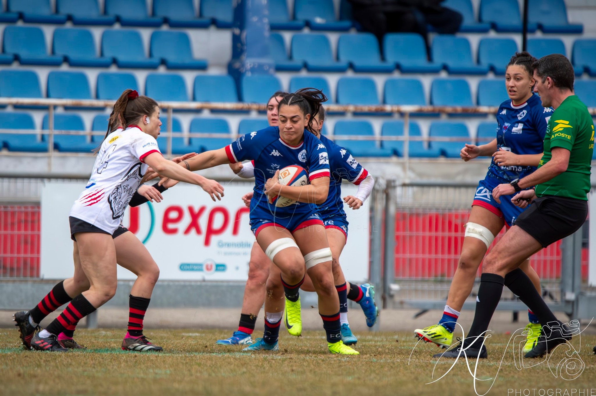  FC Grenoble Rugby - AC Bobigny 93 Rugby - Rugby - FFR 2025 - Élite 1 - Amazones (29) vs (14) Bobigny (#FFR25E1FCGBO01) Photo by: Karine Valentin | Siuxy Sports 2025-01-26