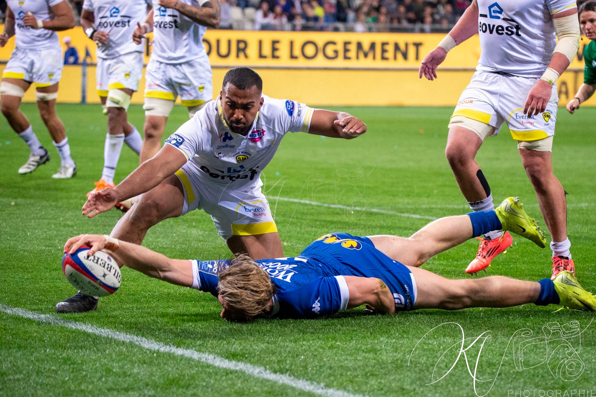  FC Grenoble Rugby - Stade Montois - Rugby - FFR 2025 - Pro D2 - FC Grenoble Rugby (47) vs (26) Stade Montois (#PD225PD2FCGSM04) Photo by: Karine Valentin | Siuxy Sports 2025-04-04