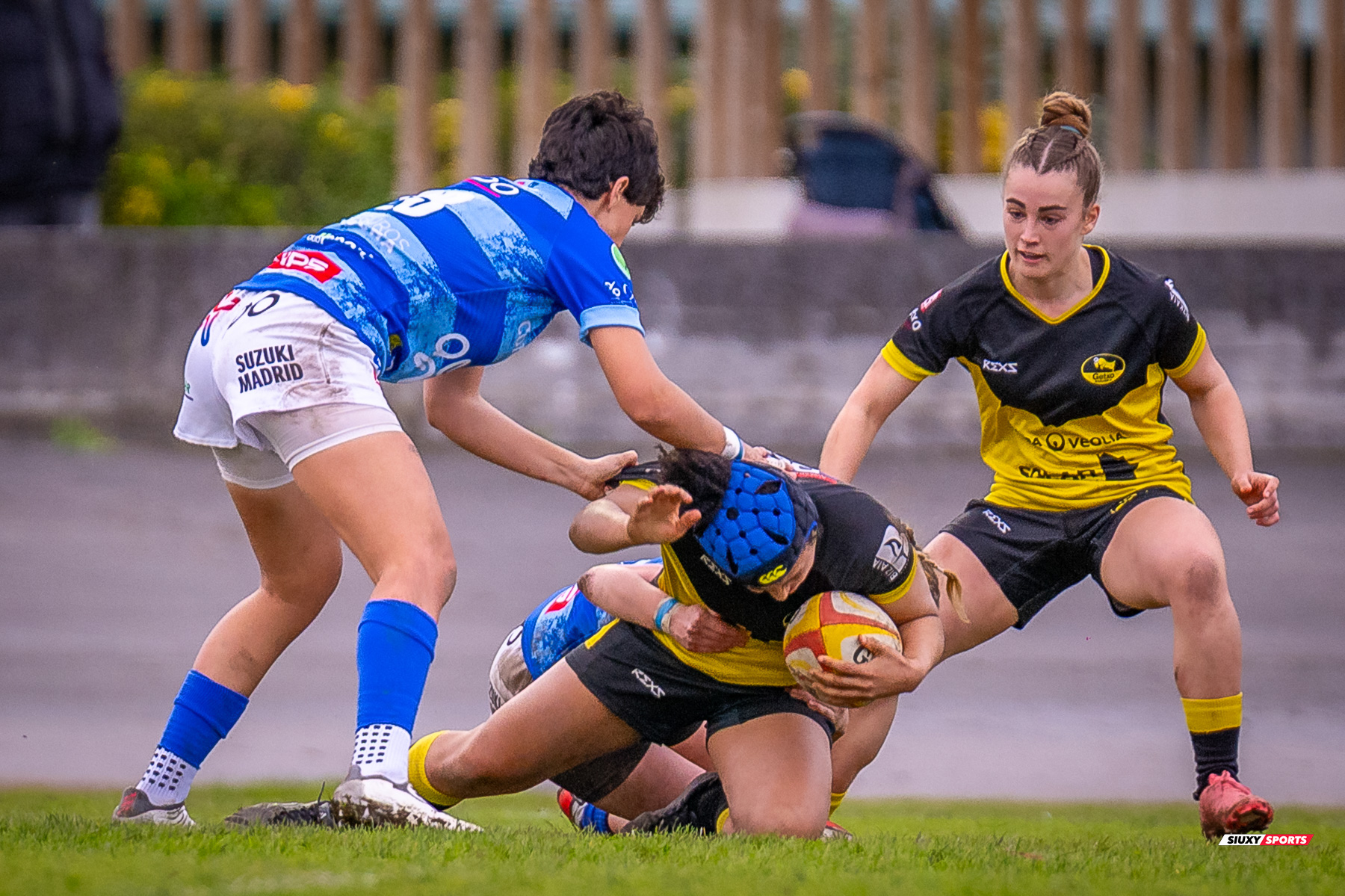  Getxo Artea Rugby Taldea - Club de Rugby Cisneros - Rugby - FER 2025 - LIGA IBERDROLA - GETXO NESKAK (39) vs (10) Cisneros (#FER25LIGNCI02) Photo by: Fredy Monfoto | Siuxy Sports 2025-02-15
