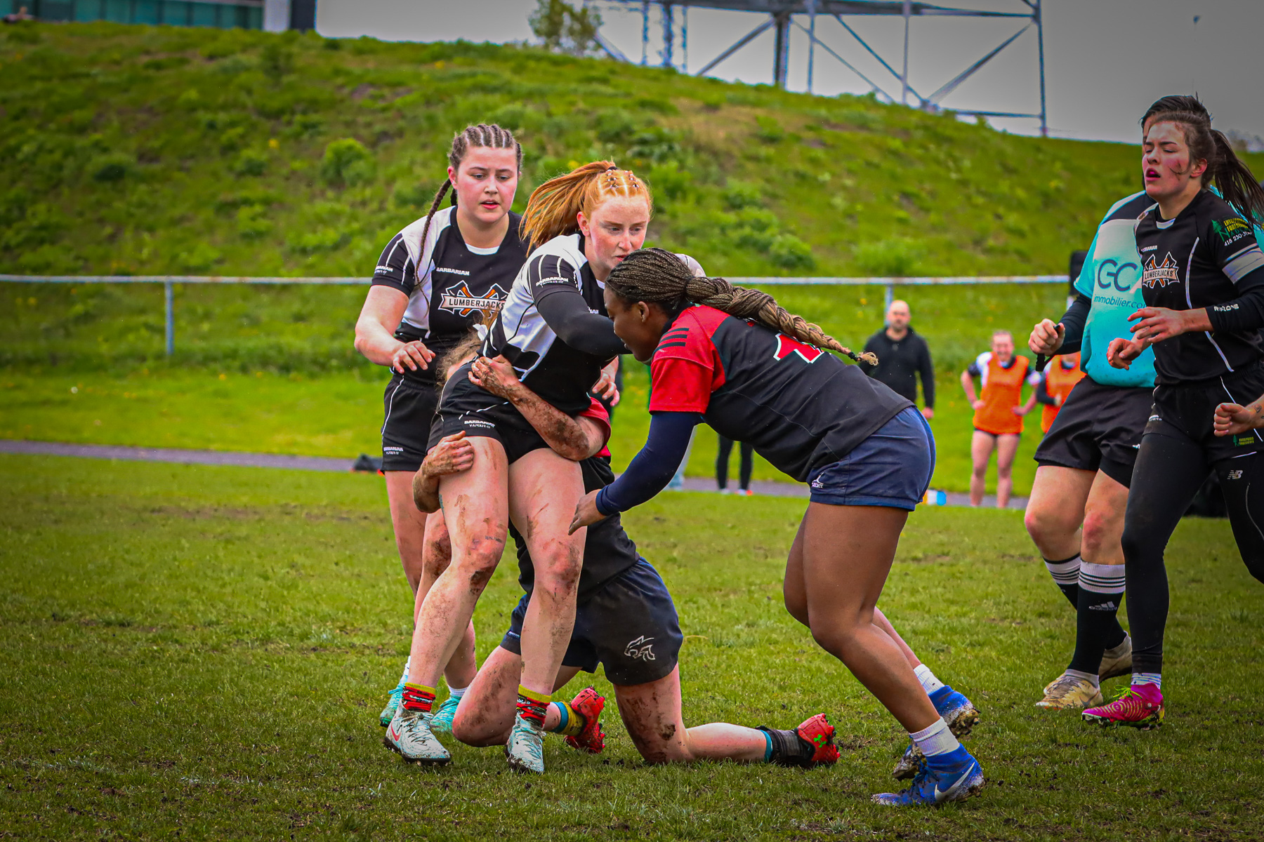  Club de Rugby de Québec - Saint-Georges Lumberjacks - Rugby - RQ 2025 - LPR2 F - Club de Rugby de Québec (0) vs (39) Saint-Georges Lumberjacks (#RQ25LP2FRQL5) Photo by: Photo Mayarts | Siuxy Sports 2025-05-24