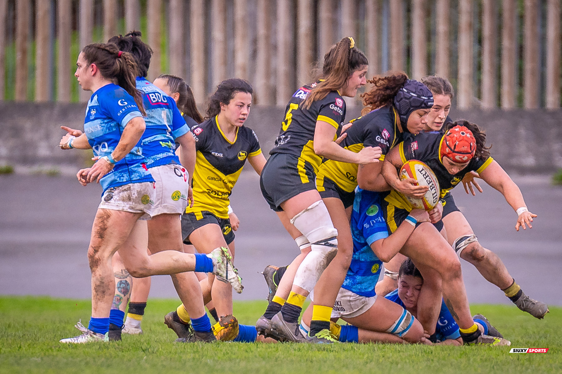 Getxo Artea Rugby Taldea - Club de Rugby Cisneros - Rugby - FER 2025 - LIGA IBERDROLA - GETXO NESKAK (39) vs (10) Cisneros (#FER25LIGNCI02) Photo by: Fredy Monfoto | Siuxy Sports 2025-02-15