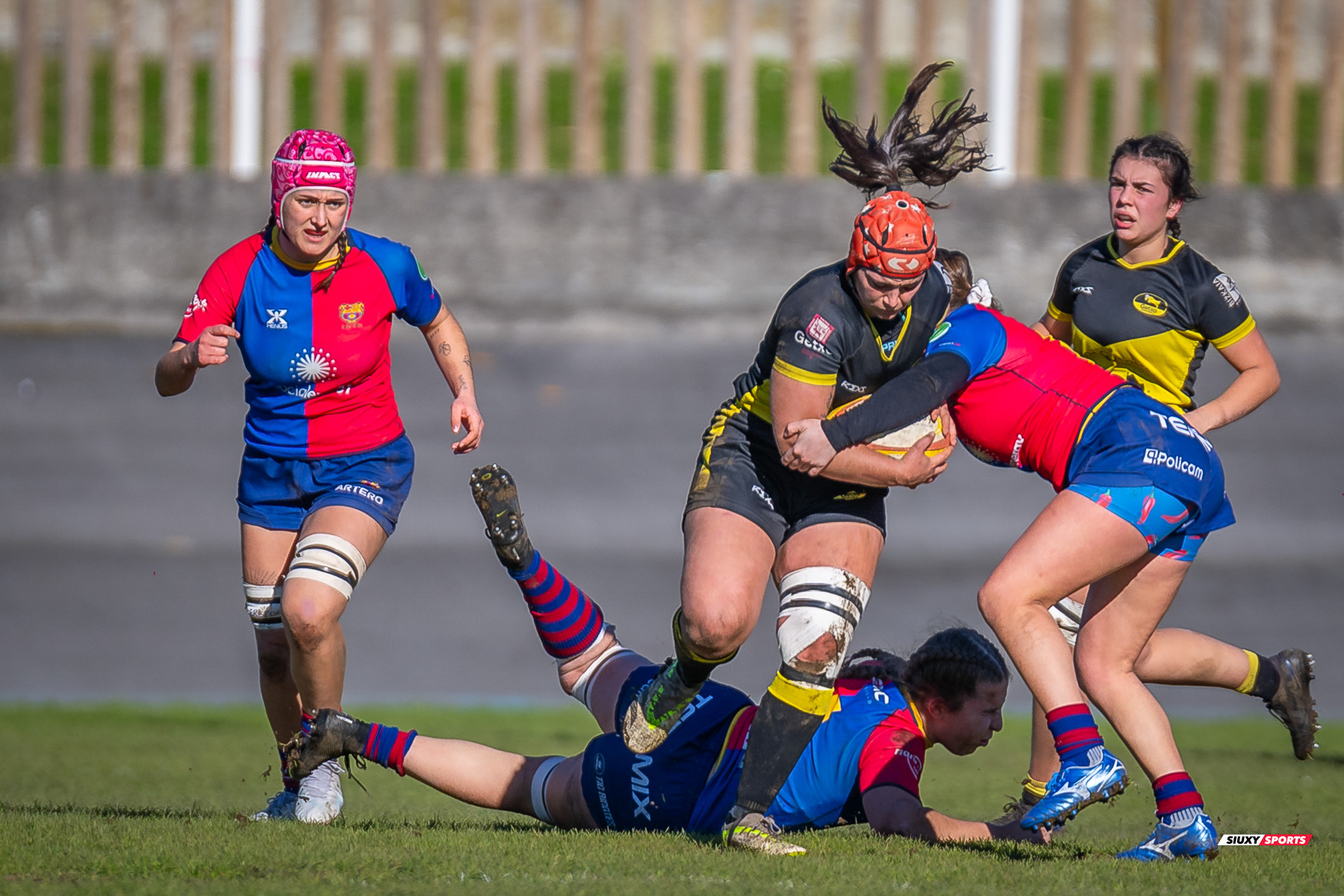  Getxo Artea Rugby Taldea - Futbol Club Barcelona Rugby - Rugby - FER 2025 - LIGA IBERDROLA - GETXO NESKAK (33) vs (12) AVFCBR FEM (#FER25LIGNBR01) Photo by: Fredy Monfoto | Siuxy Sports 2025-01-19