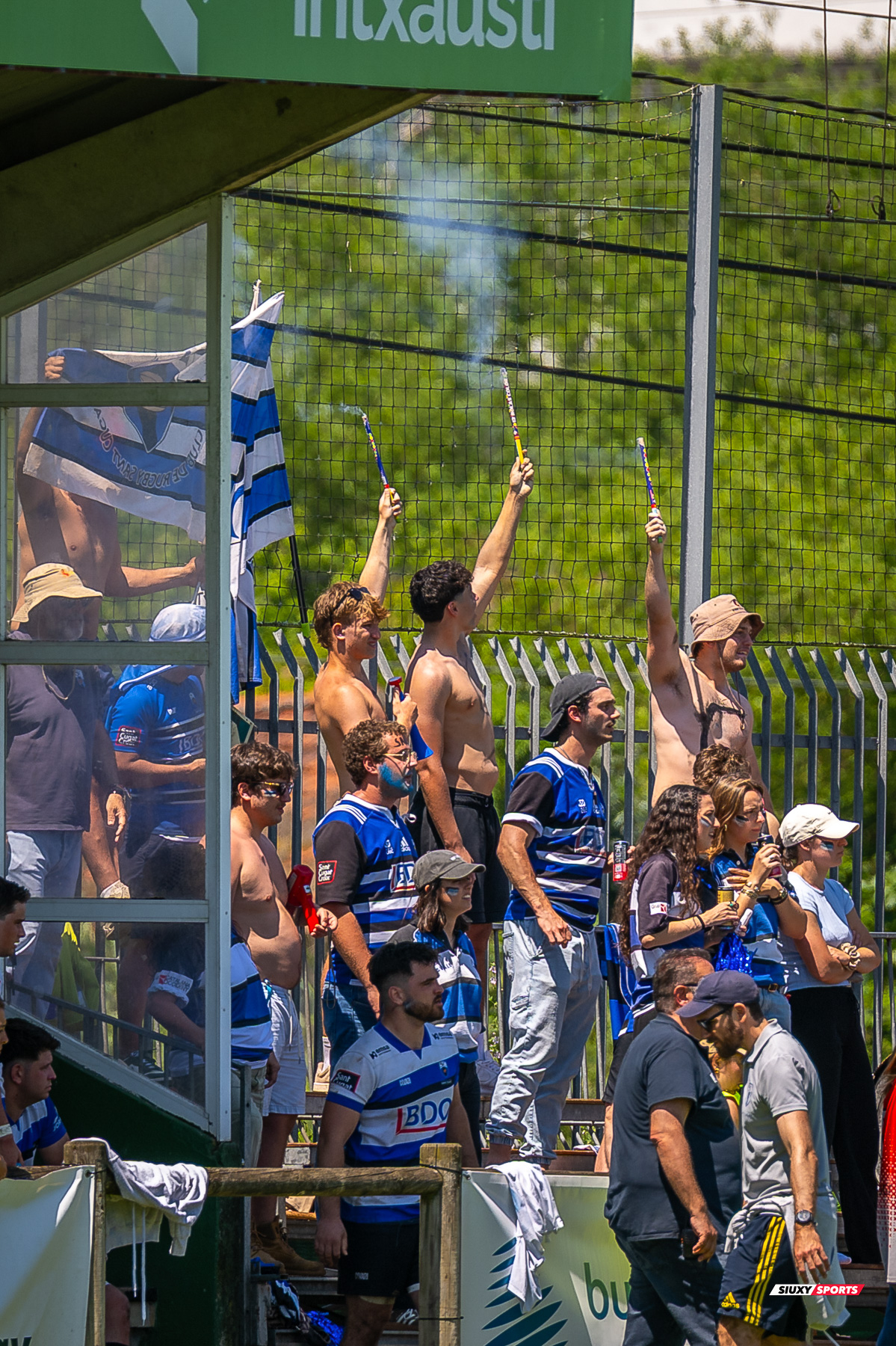  Gernika Rugby Taldea - Club de Rugby Sant Cugat - Rugby - FER 2025 - Sémi Final Ascenso - Gernika (24) vs (11) Sant Cugat (#FER25SFAGRTCRSC) Photo by: Fredy Monfoto | Siuxy Sports 2025-05-18
