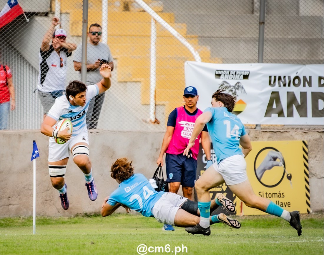  Seleccion Argentina de Rugby U-18 - Seleccion Uruguaya de Rugby U-18 - Rugby - 2025 Sudamérica Rugby U18 - Argentina vs Uruguay  (#2025SUDRU18ARUR04) Photo by: Christian Mas | Siuxy Sports 2025-04-09