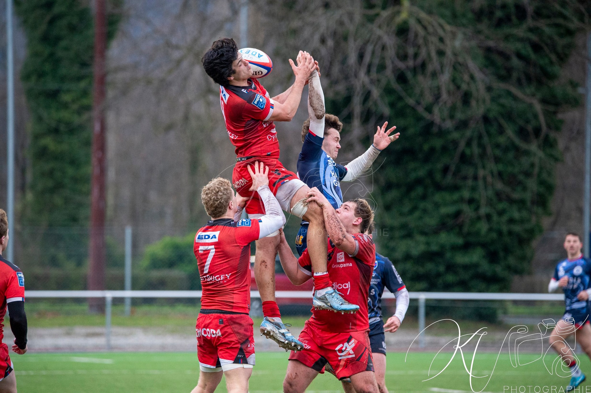  FC Grenoble Rugby - US Oyonnax Rugby - Rugby - FFR 2025 - Espoirs - FC Grenoble vs US Oyonnax Rugby (#FFR25ESFCGUSO1) Photo by: Karine Valentin | Siuxy Sports 2025-01-04