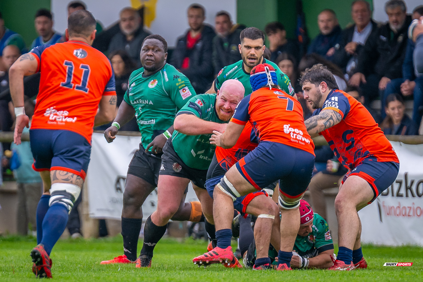  Gernika Rugby Taldea - Rugby Club L'Hospitalet - Rugby - FER 2025 - DHB - Gernika RT (52) vs (7) RC L'Hospitalet (#FER25DHBGERHOS04) Photo by: Fredy Monfoto | Siuxy Sports 2025-04-13