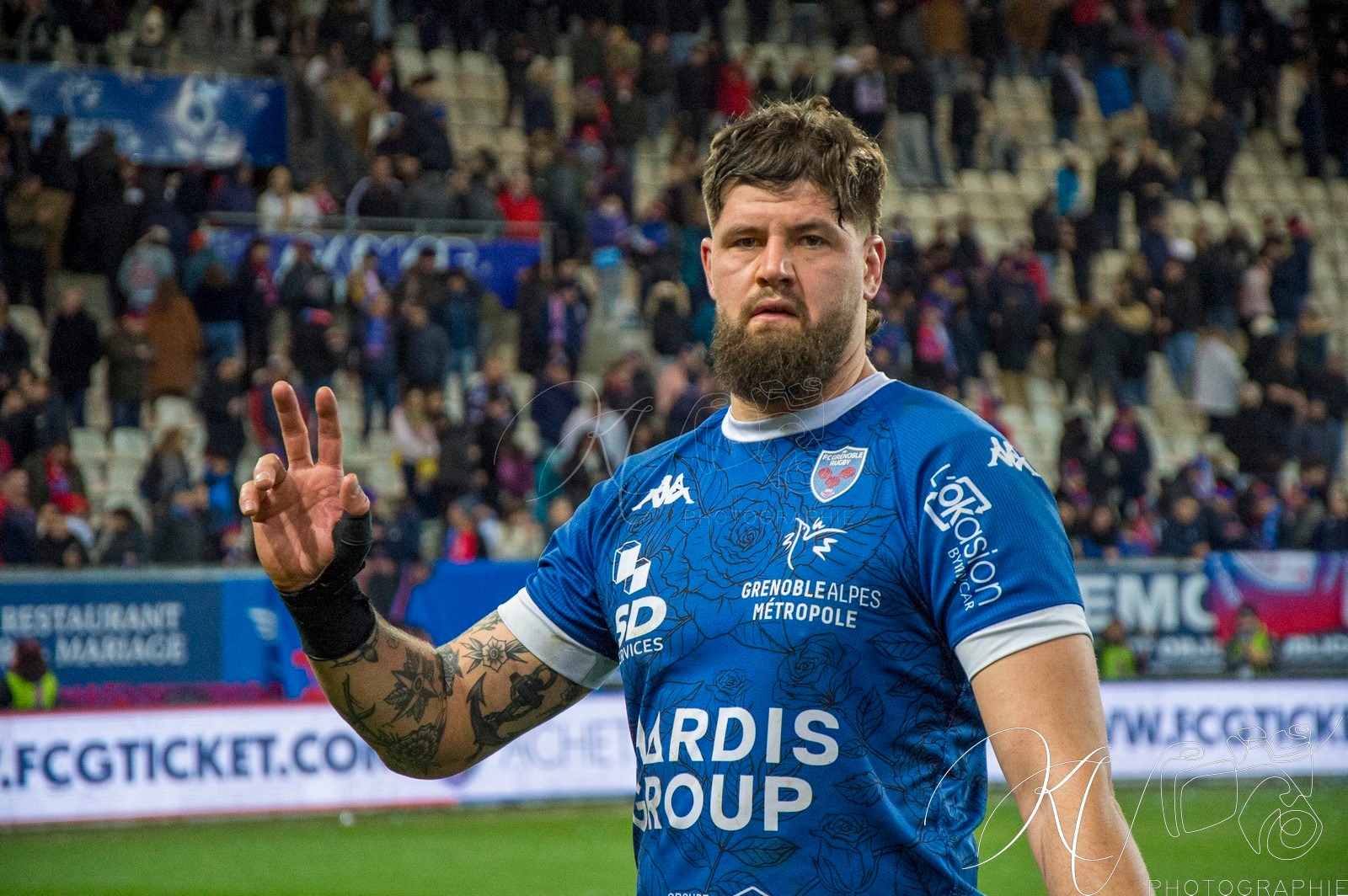  FC Grenoble Rugby - AS Béziers Hérault - Rugby - FFR 2025 - Pro D2 - FC Grenoble (45) vs (14) AS Béziers (#PD225PD2FCGBEZ02) Photo by: Karine Valentin | Siuxy Sports 2025-02-28