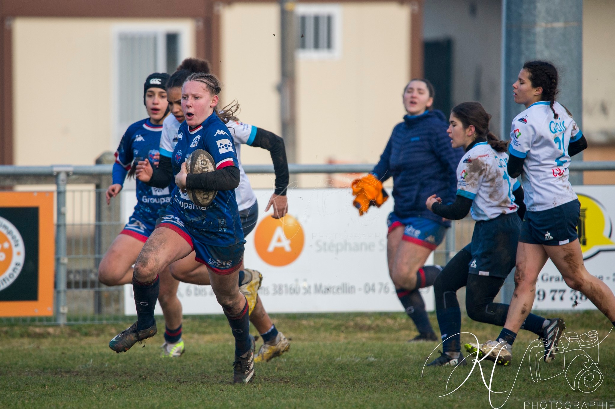  FC Grenoble Rugby - Montpellier Hérault Rugby - Rugby - FFR 2025 - U-18 Fém - Grenoble vs Montpellier (#FFR25U18GREMON1) Photo by: Karine Valentin | Siuxy Sports 2025-01-18