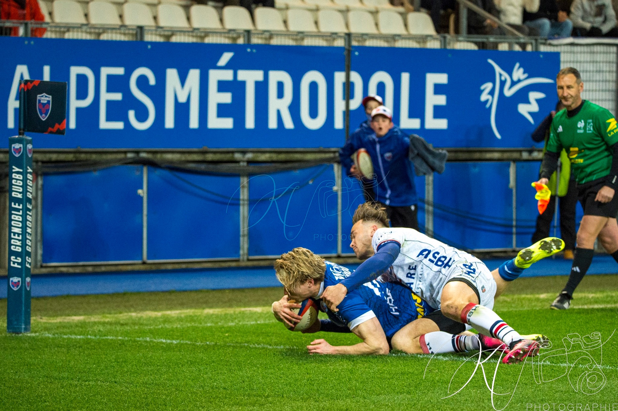  FC Grenoble Rugby - AS Béziers Hérault - Rugby - FFR 2025 - Pro D2 - FC Grenoble (45) vs (14) AS Béziers (#PD225PD2FCGBEZ02) Photo by: Karine Valentin | Siuxy Sports 2025-02-28