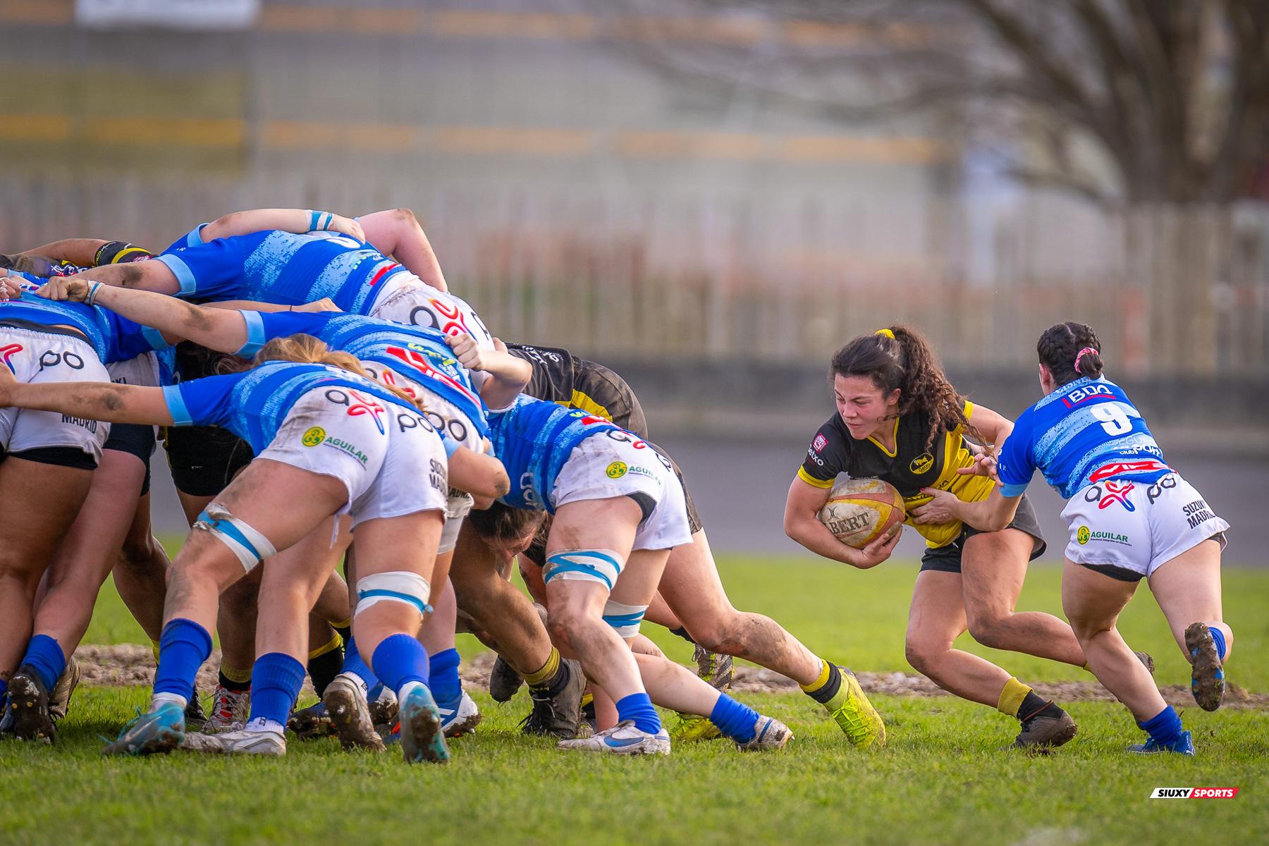 Getxo Artea Rugby Taldea - Club de Rugby Cisneros - Rugby - FER 2025 - LIGA IBERDROLA - GETXO NESKAK (39) vs (10) Cisneros (#FER25LIGNCI02) Photo by: Fredy Monfoto | Siuxy Sports 2025-02-15