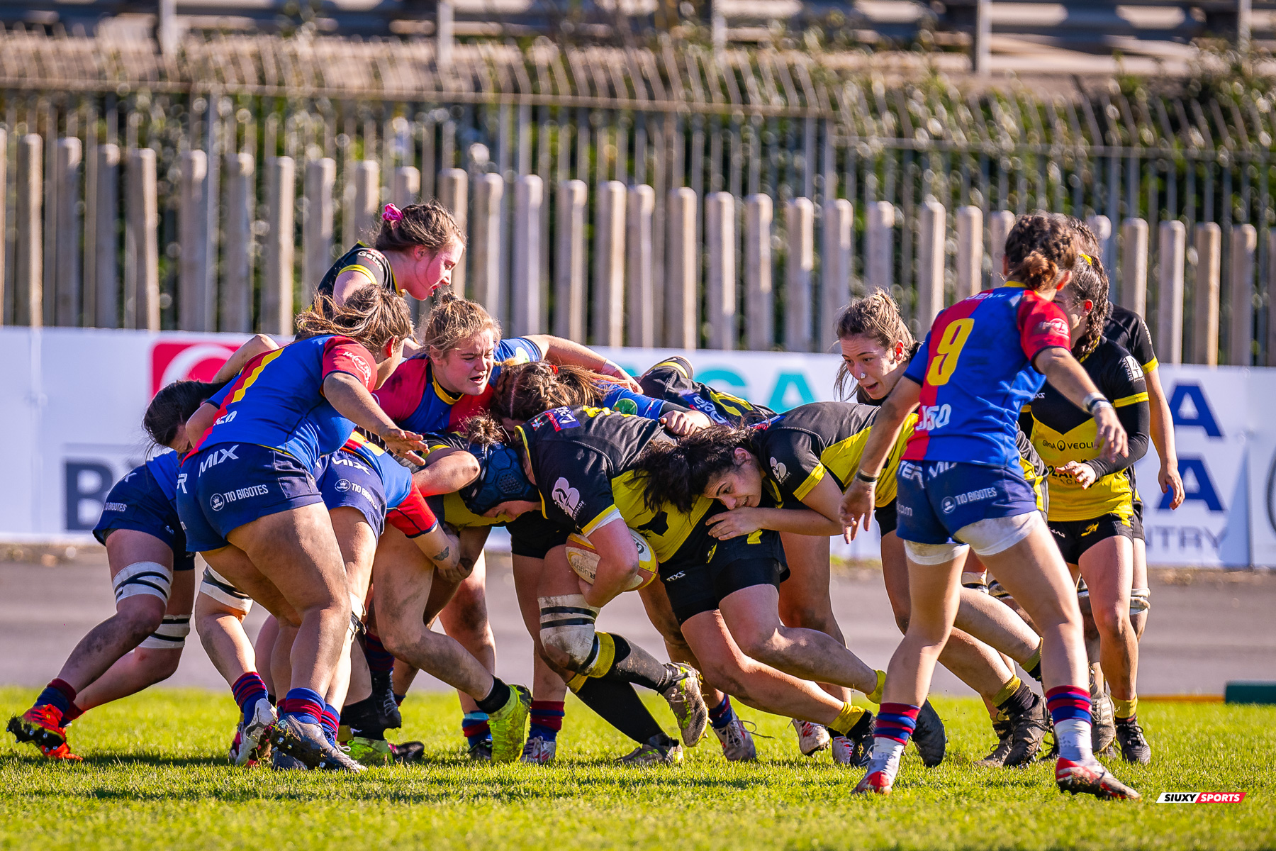  Getxo Artea Rugby Taldea - Futbol Club Barcelona Rugby - Rugby - FER 2025 - LIGA IBERDROLA - GETXO NESKAK (33) vs (12) AVFCBR FEM (#FER25LIGNBR01) Photo by: Fredy Monfoto | Siuxy Sports 2025-01-19