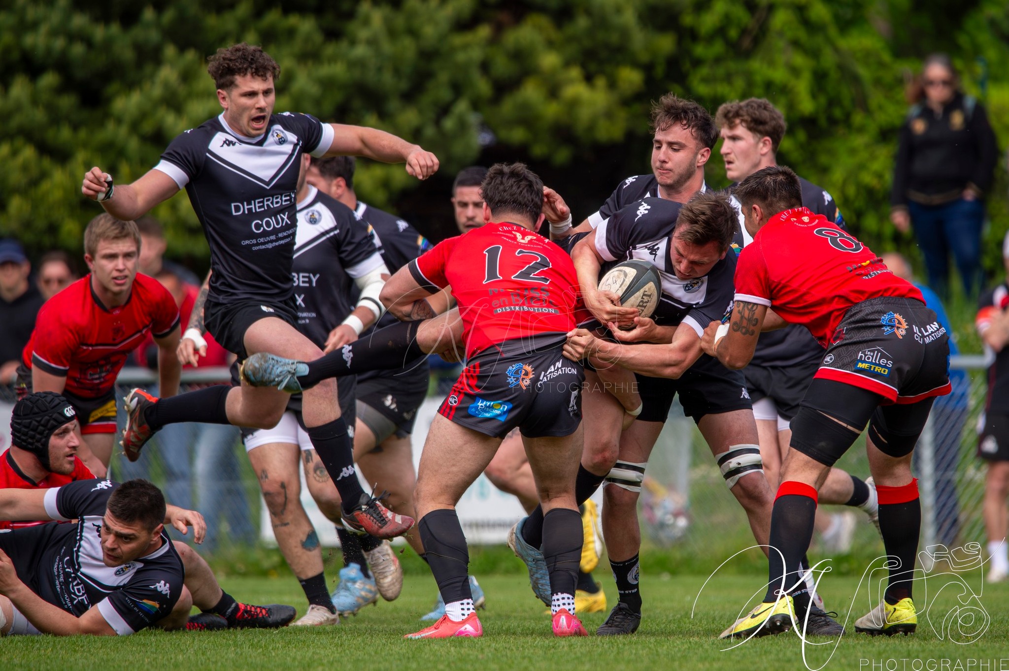  Rugby Club de Seyssins - Corbières XV - Rugby - FFR 2025 - Féd 3 - RC de Seyssins (40) vs (30) Corbières XV (#FFR25F3RCSCXV4) Photo by: Karine Valentin | Siuxy Sports 2025-04-27