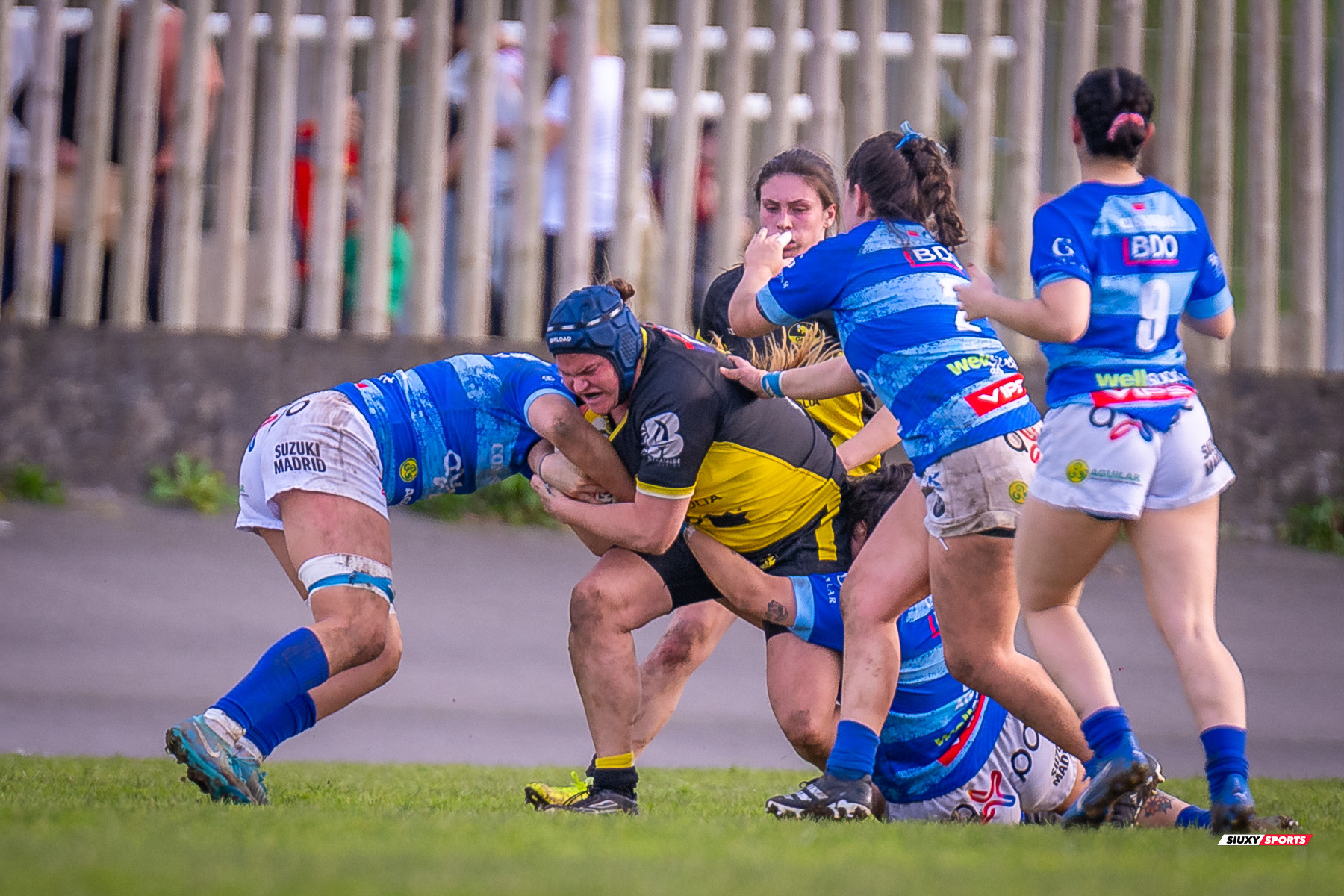  Getxo Artea Rugby Taldea - Club de Rugby Cisneros - Rugby - FER 2025 - LIGA IBERDROLA - GETXO NESKAK (39) vs (10) Cisneros (#FER25LIGNCI02) Photo by: Fredy Monfoto | Siuxy Sports 2025-02-15