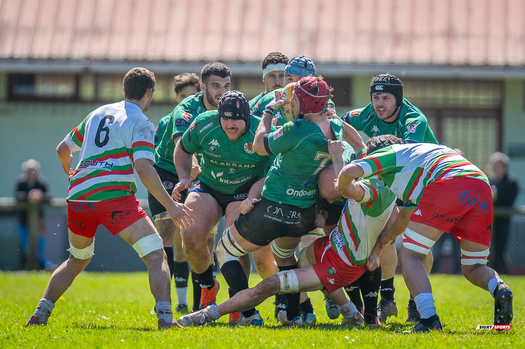  Gernika Rugby Taldea - Hernani Club Rugby Elkartea - Rugby - FER 2025 - DHB - Gernika (49) vs (15) CMO Hernani (#FER25DHBGERHER03) Photo by: Fredy Monfoto | Siuxy Sports 2025-03-30