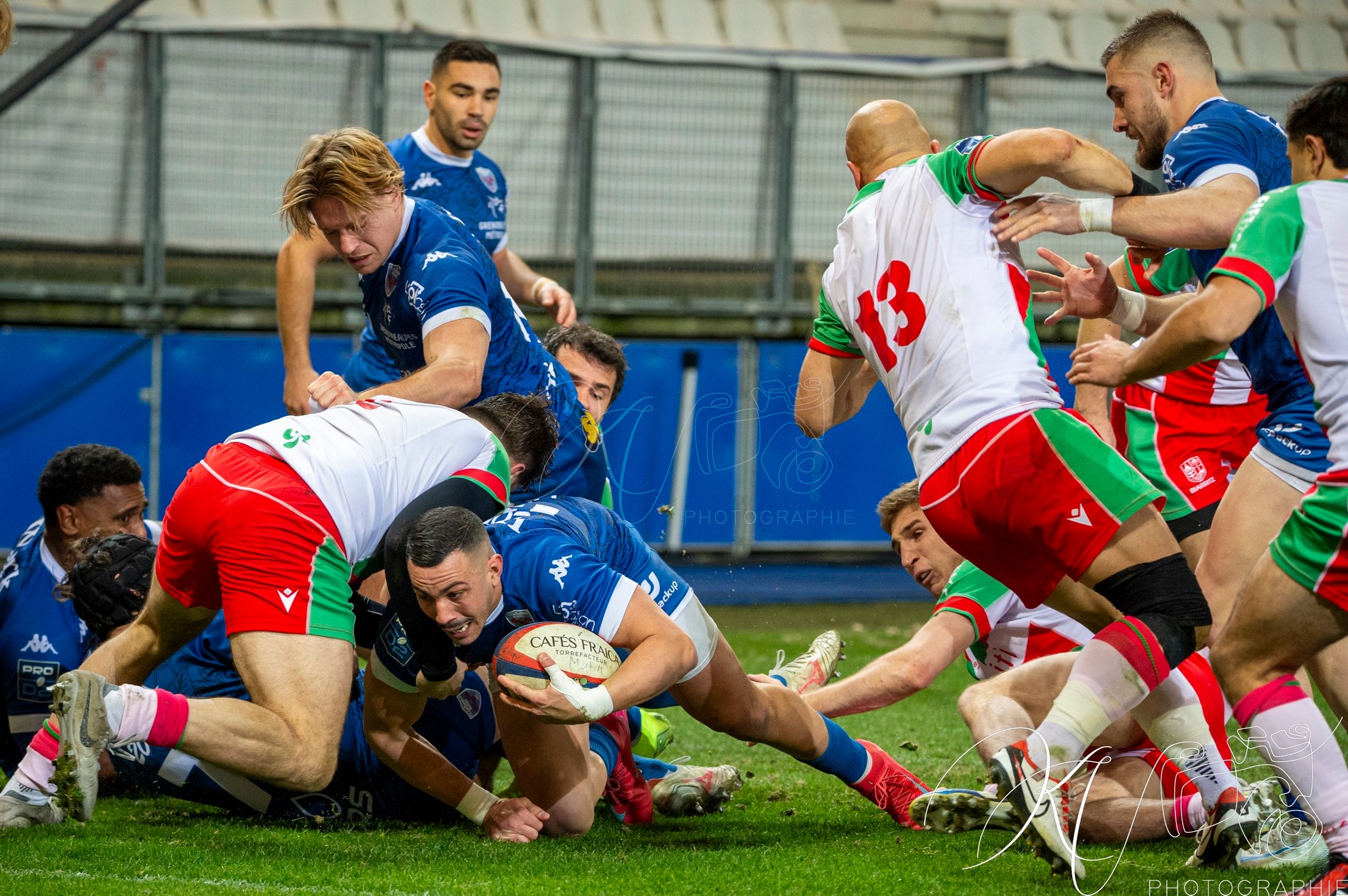  FC Grenoble Rugby - Biarritz - Rugby - FFR 2025 - Pro D2 - FC Grenoble Rugby (33) vs (17) Biarritz (#PD225PD2FCGBIA01) Photo by: Karine Valentin | Siuxy Sports 2025-01-24