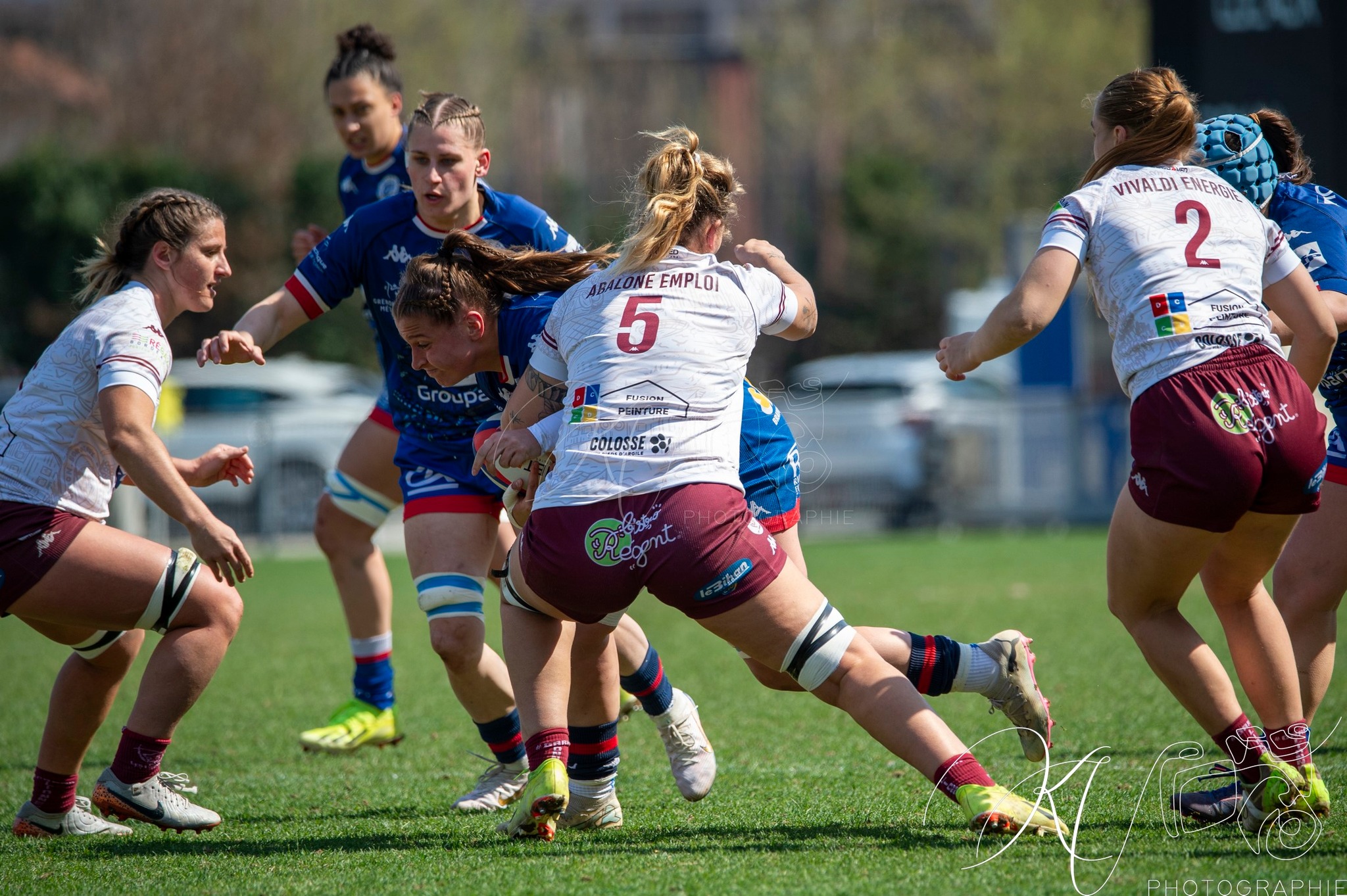  FC Grenoble Rugby - Stade Bordelais - Rugby - FFR 2025 - Élite 1 - FC Grenoble vs Stade Bordelais (#FFR25E1FCGSB03) Photo by: Karine Valentin | Siuxy Sports 2025-03-29