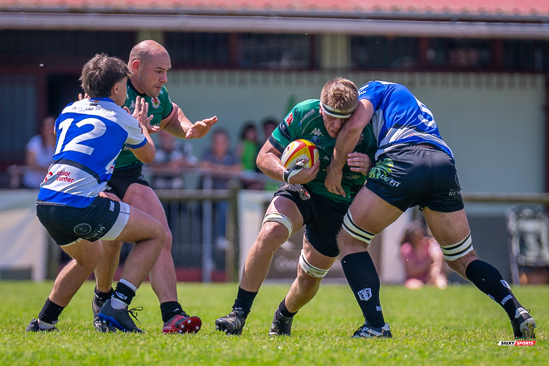  Gernika Rugby Taldea - Club de Rugby Sant Cugat - Rugby - FER 2025 - Sémi Final Ascenso - Gernika (24) vs (11) Sant Cugat (#FER25SFAGRTCRSC) Photo by: Fredy Monfoto | Siuxy Sports 2025-05-18