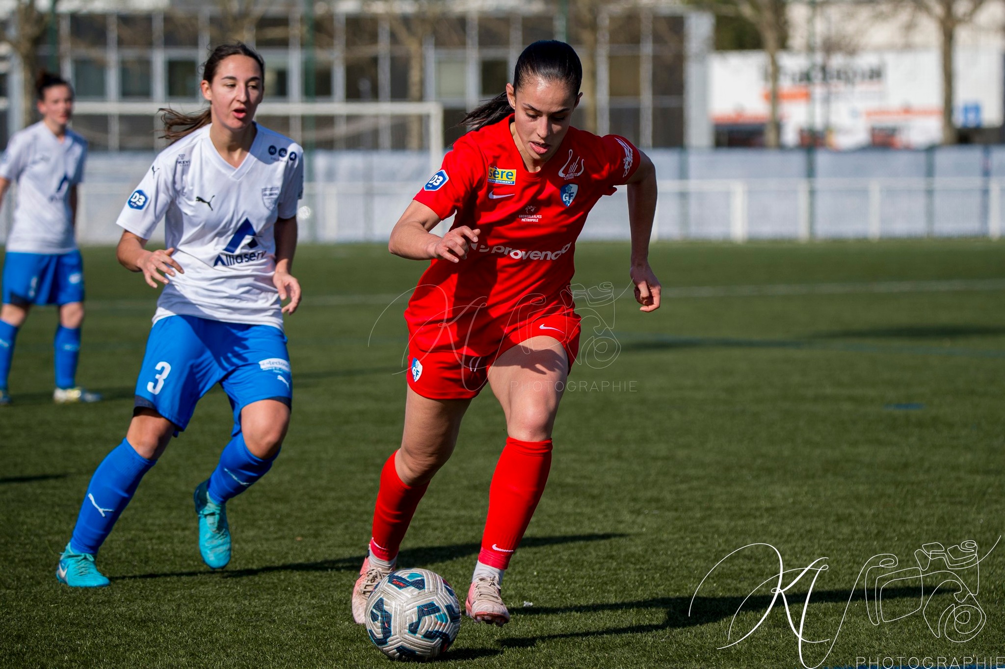  Grenoble Foot 38 - US Colomiers - Soccer - FFF 2025 - D3 FÉMININE - Grenoble Foot 38 (1) vs (1) US Colomiers (#FFF25D3FG38USC02) Photo by: Karine Valentin | Siuxy Sports 2025-02-16
