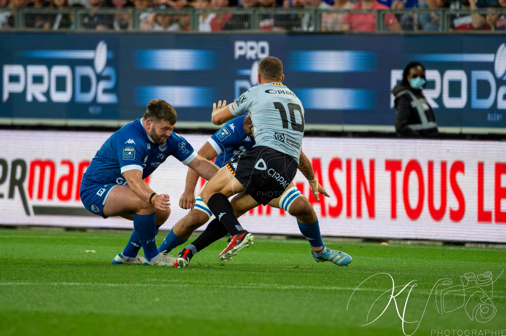  FC Grenoble Rugby - Provence - Rugby - FFR 2025 - PRO D2 -  1/2 Finale - Grenoble (38) vs (17) Provence (#PD225PD2GRPR5) Photo by: Karine Valentin | Siuxy Sports 2025-05-29