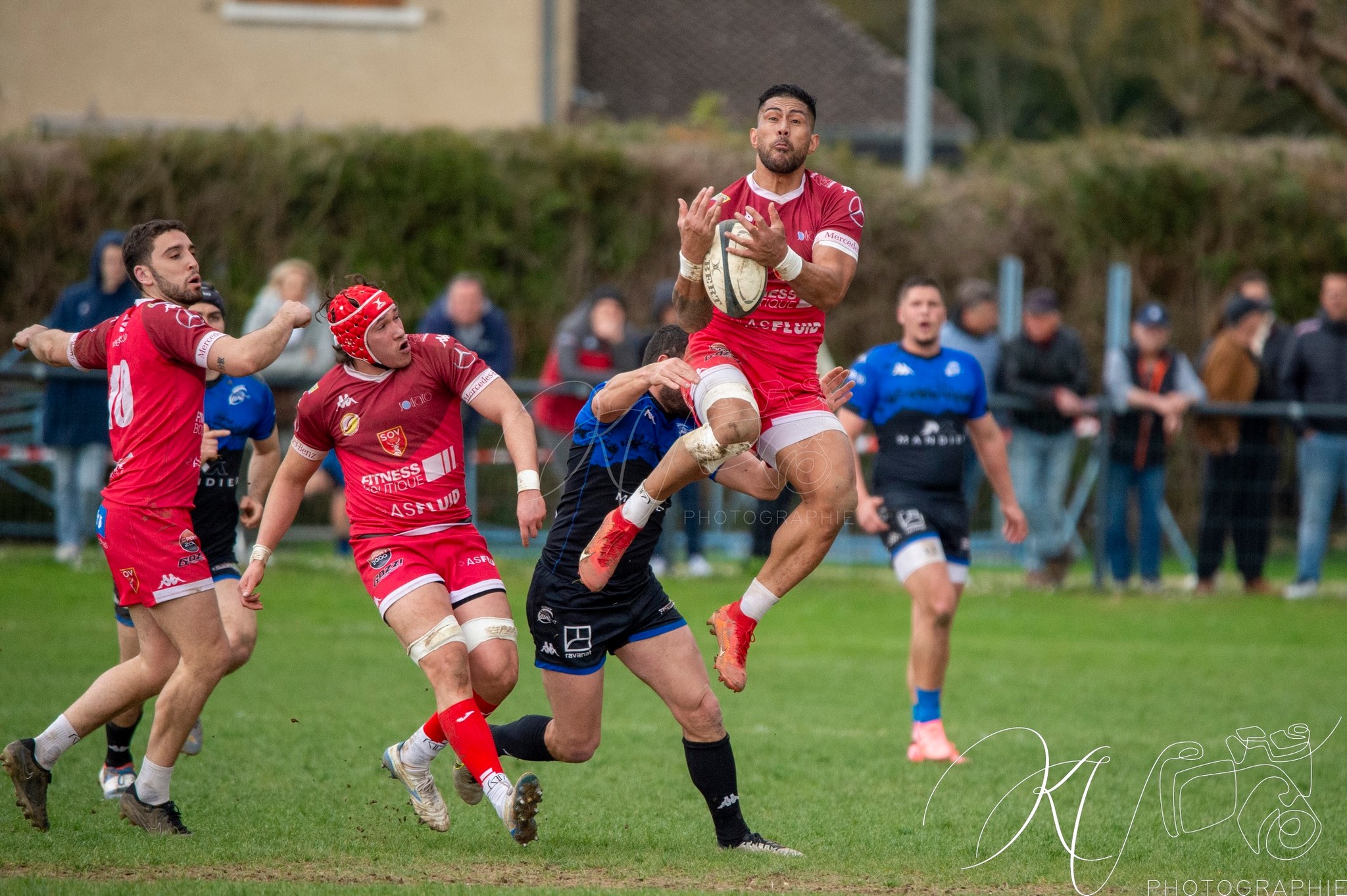  US Vinay - Stade Olympique Voironnais - Rugby - FFR 2025 - Féd 2 - US Vinay (24) vs (10) Stade Olympique Voironnais (#FFR25F2USVSOV03) Photo by: Karine Valentin | Siuxy Sports 2025-03-22