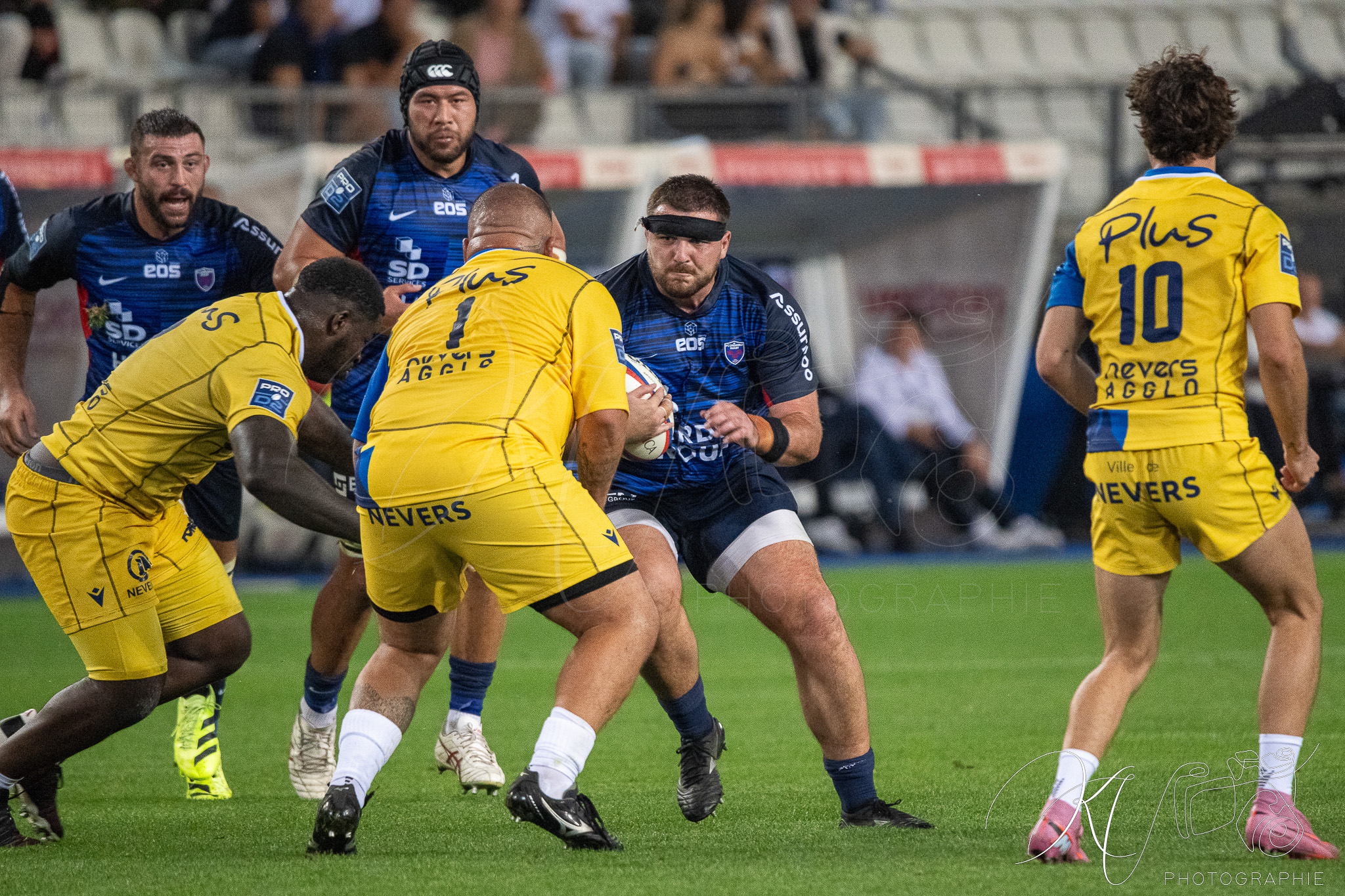  FC Grenoble Rugby - USON Nevers - Rugby - FFR 2025 - Pro D2 - Grenoble Rugby vs USON Nevers (#FFR25PD2GRUN9) Photo by: Karine Valentin | Siuxy Sports 2025-09-18