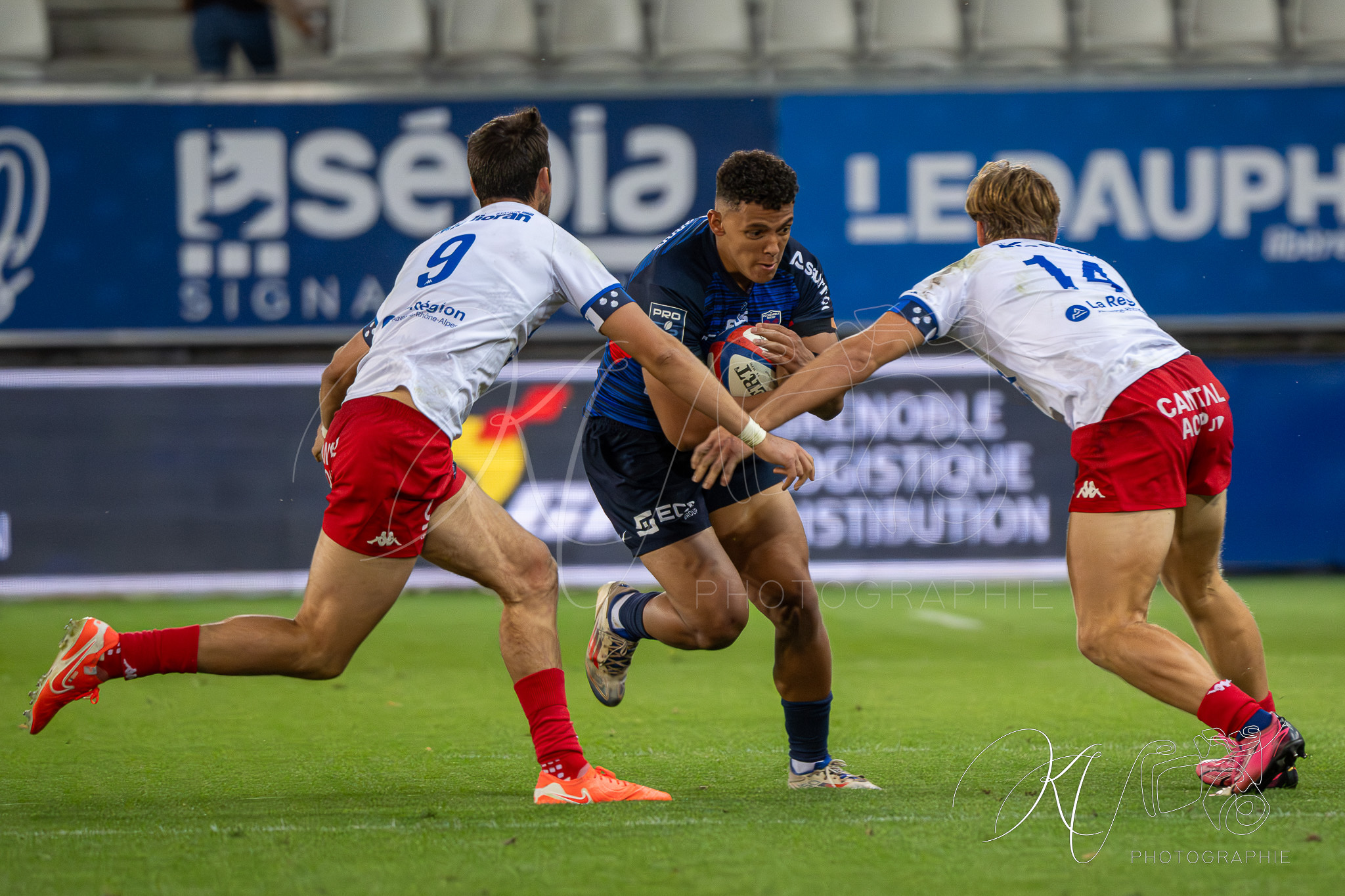  FC Grenoble Rugby - Stade Aurillacois - Rugby - FFR 2025 - FC Grenoble (38) vs (16) Stade Aurillacois (#FFR25FCGSA019) Photo by: Karine Valentin | Siuxy Sports 2025-09-05