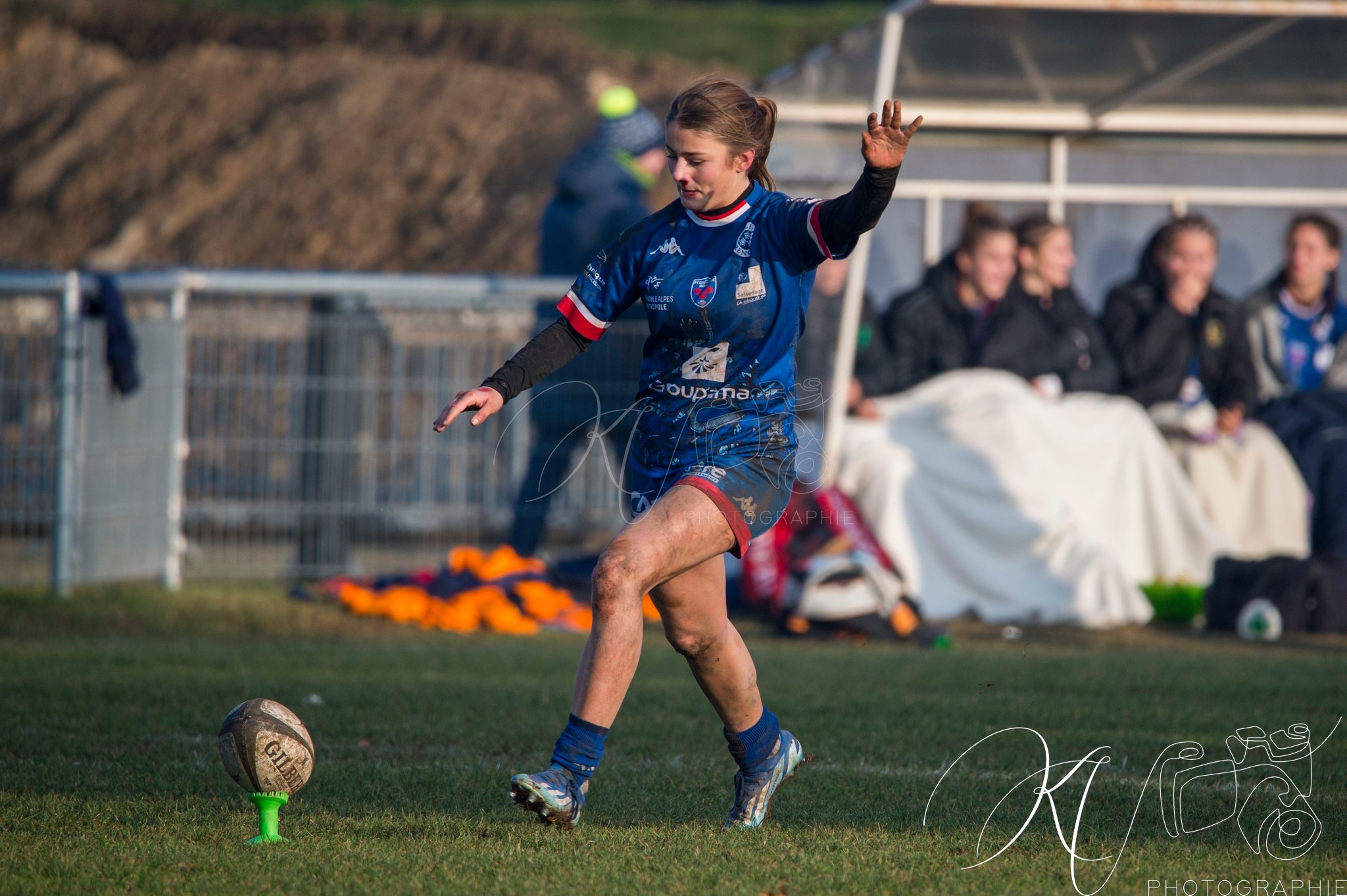  FC Grenoble Rugby - Montpellier Hérault Rugby - Rugby - FFR 2025 - U-18 Fém - Grenoble vs Montpellier (#FFR25U18GREMON1) Photo by: Karine Valentin | Siuxy Sports 2025-01-18