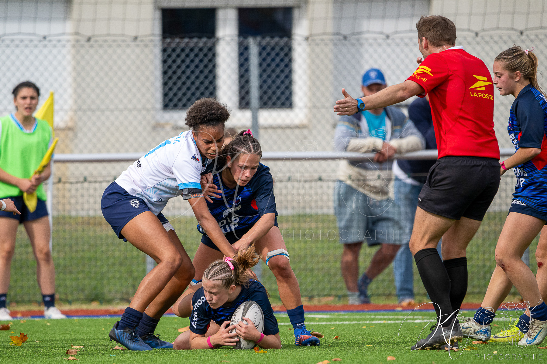  FC Grenoble Rugby - Montpellier Hérault Rugby - Rugby - FFR 2025 - U18 F - Amazones FCG vs Montpellier (#FFR25U18FAM10) Photo by: Karine Valentin | Siuxy Sports 2025-10-18