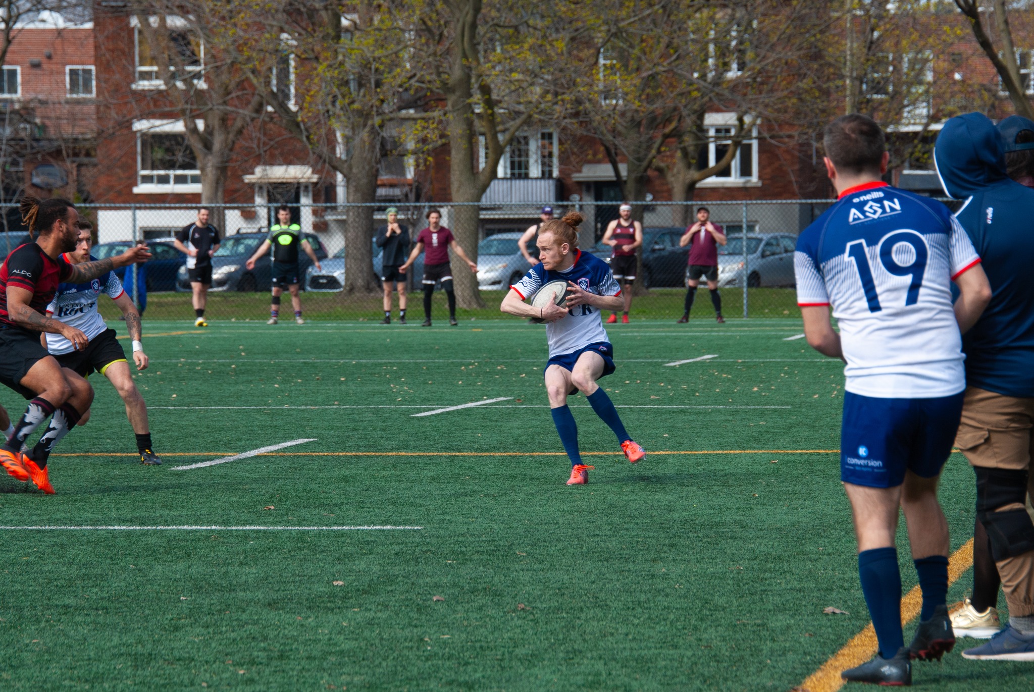  Rugby Club de Montréal - Westmount Rugby Club - Rugby - RQ 2024 - LPR2 - RCMXV vs Westmount 2 (#RQ24LP2RCMXW4) Photo by: Coraline Brochet | Siuxy Sports 2024-04-27